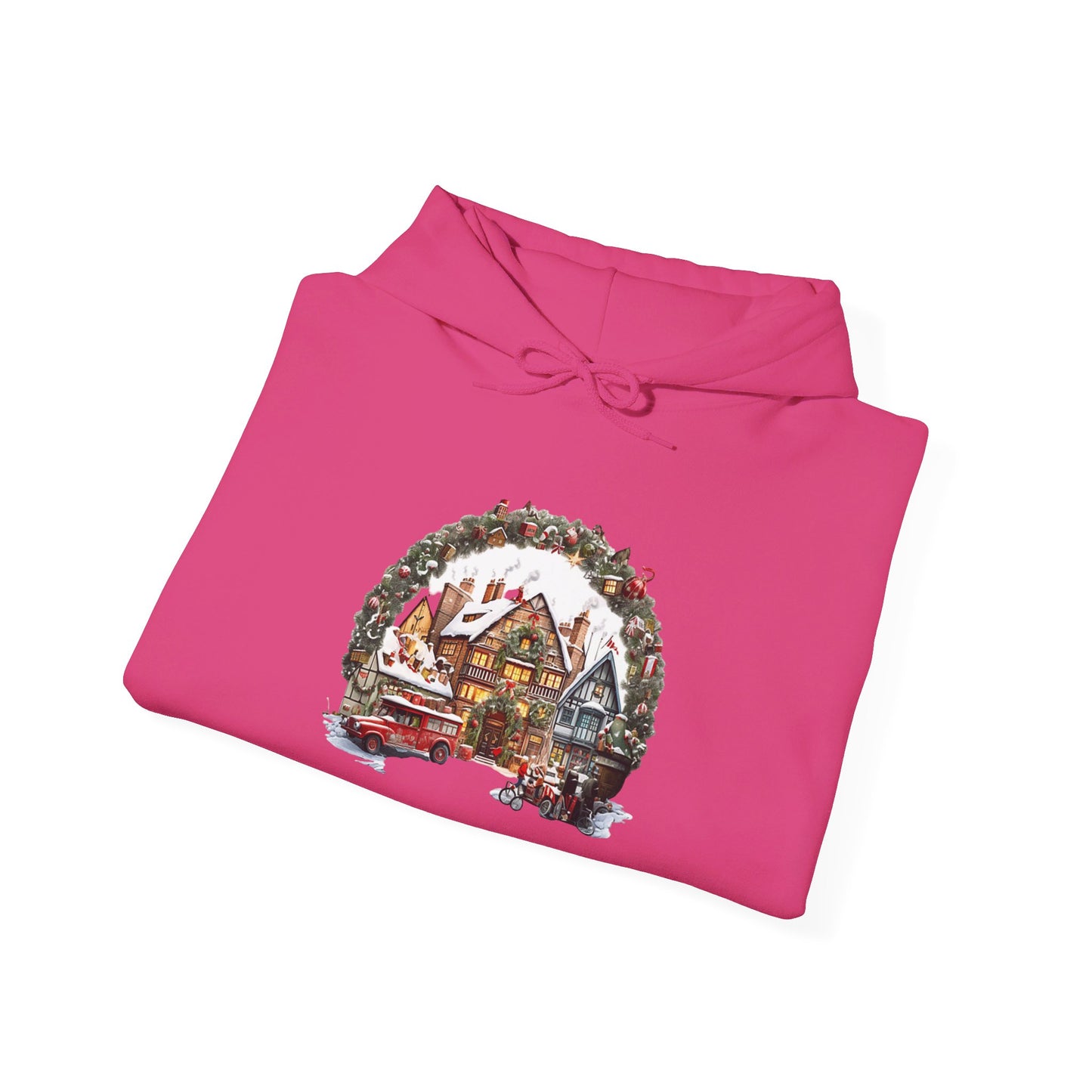 Christmas Village Bliss - Hooded Sweatshirt