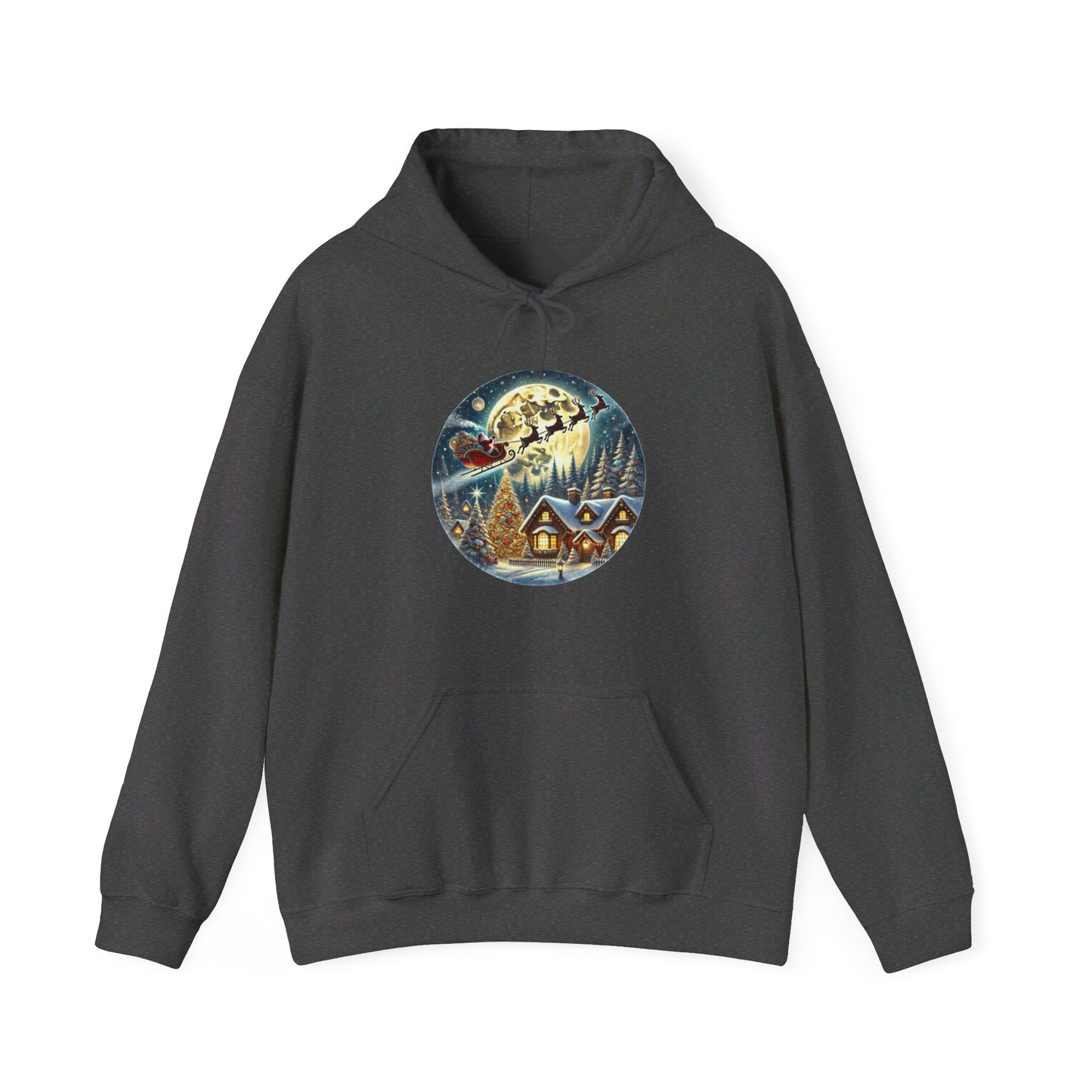 Santa's Midnight Journey - Hooded Sweatshirt