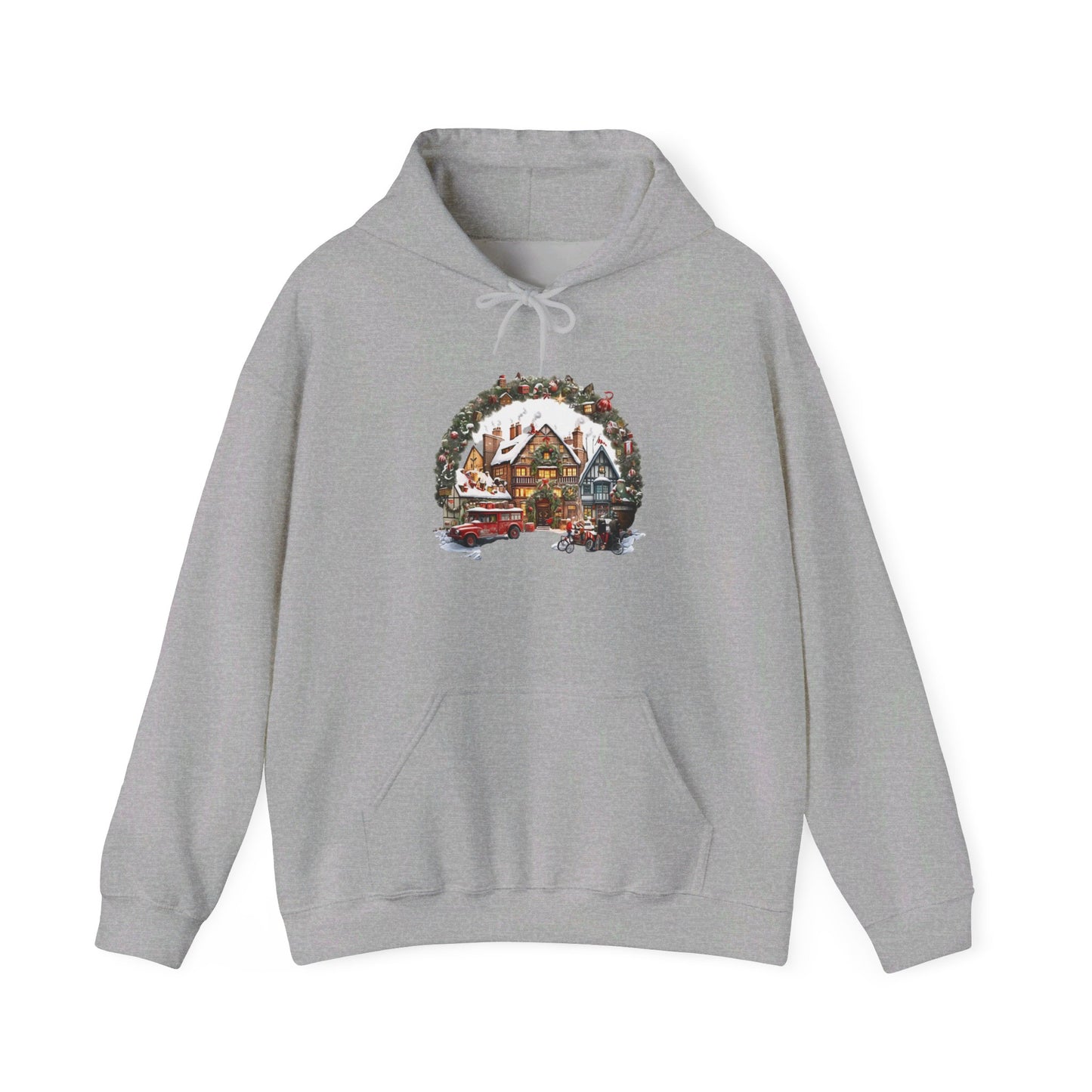 Christmas Village Bliss - Hooded Sweatshirt