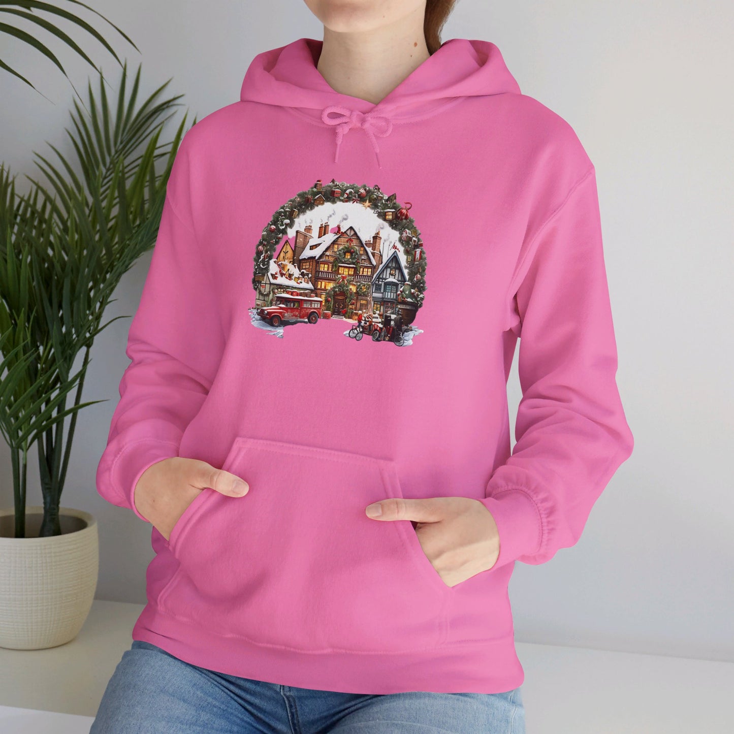 Christmas Village Bliss - Hooded Sweatshirt
