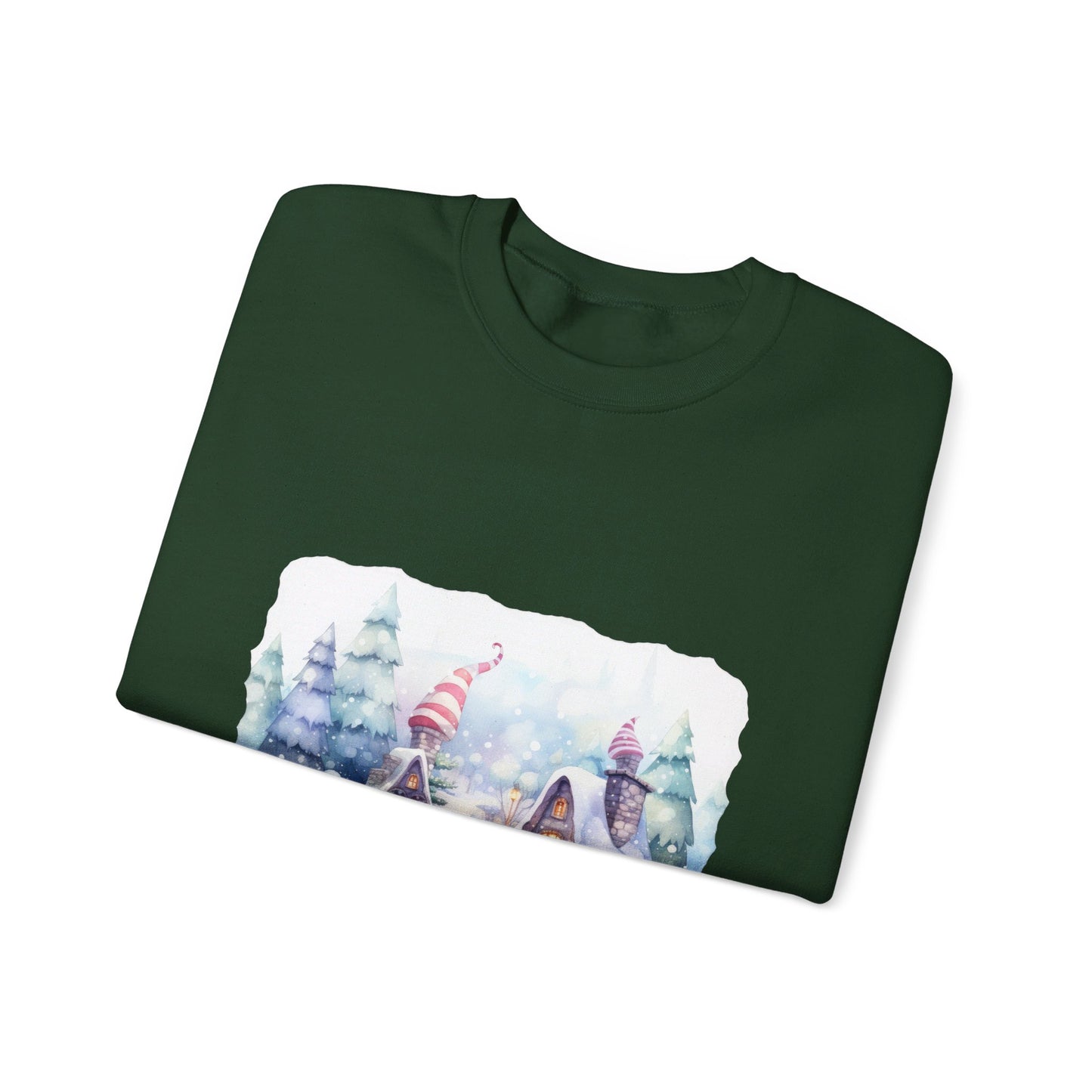 Snowy Christmas Village 4 - Sweatshirt