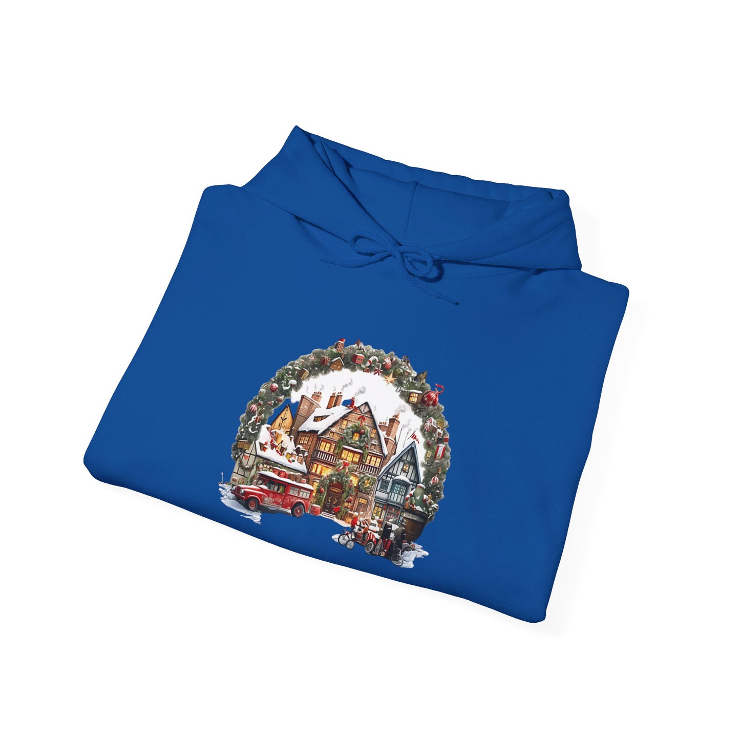 Christmas Village Bliss - Hooded Sweatshirt