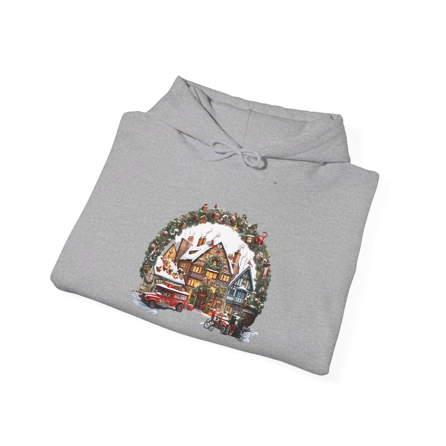 Christmas Village Bliss - Hooded Sweatshirt