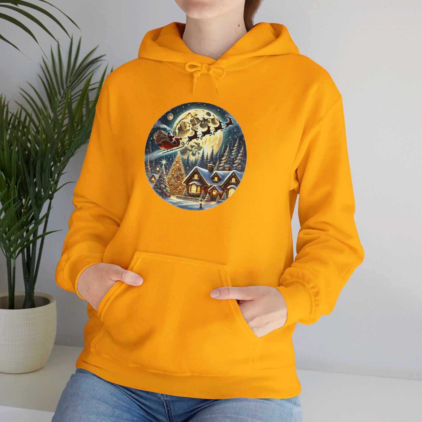 Santa's Midnight Journey - Hooded Sweatshirt