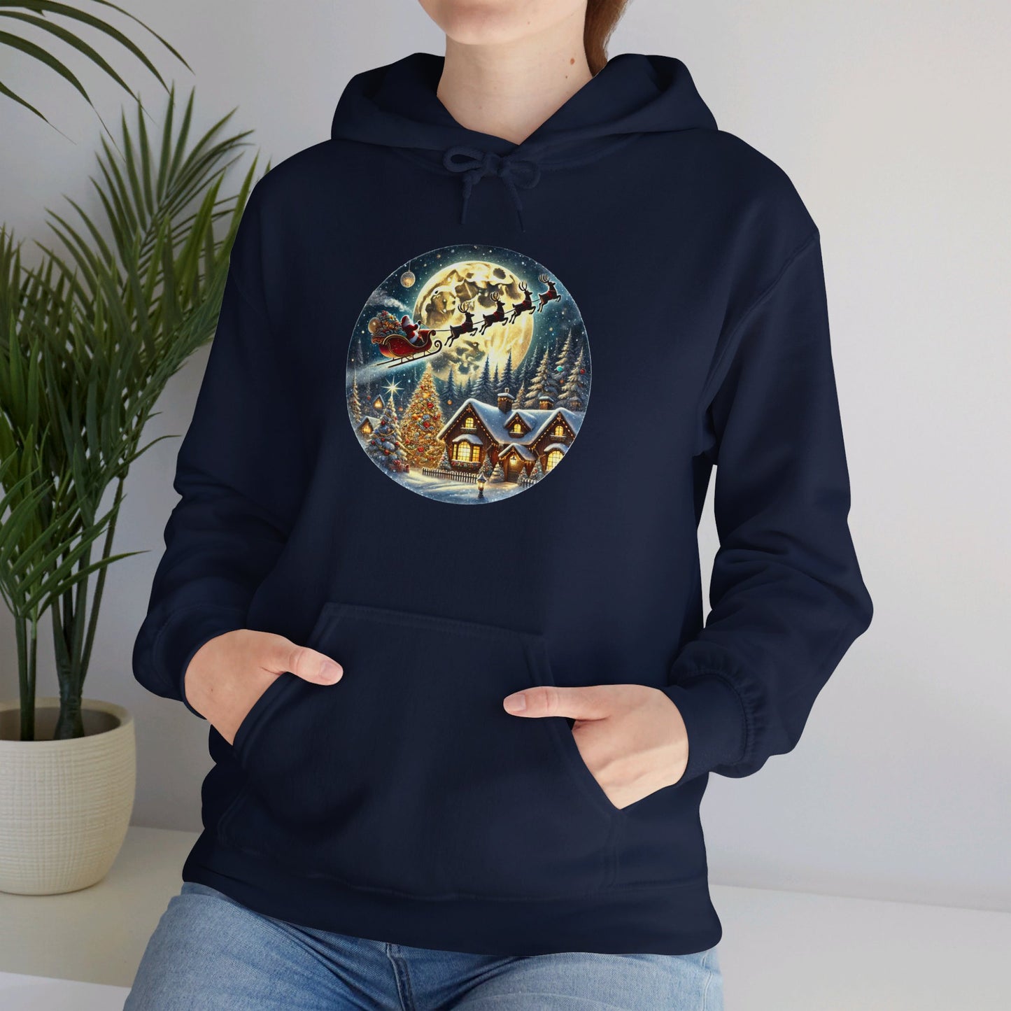 Santa's Midnight Journey - Hooded Sweatshirt