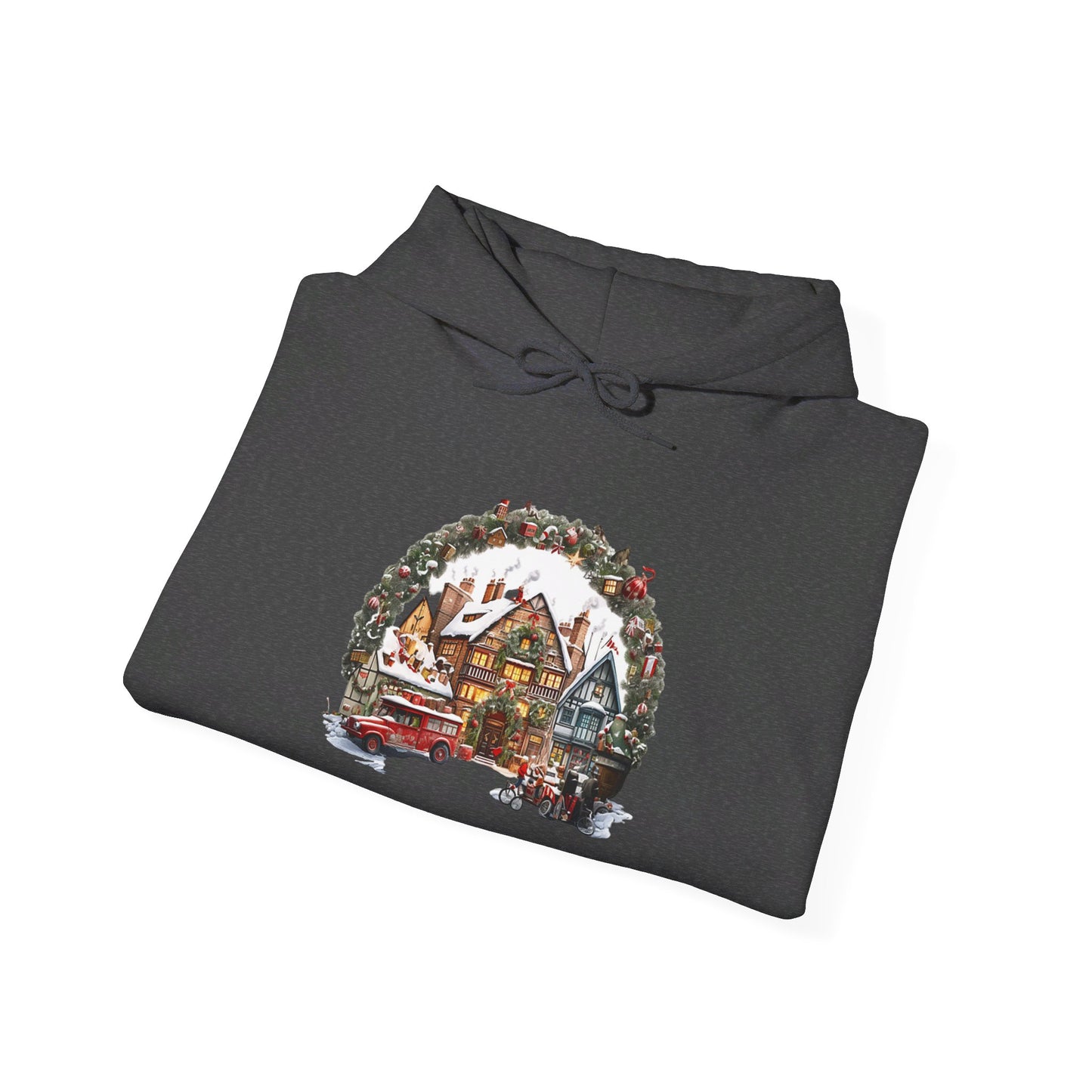 Christmas Village Bliss - Hooded Sweatshirt