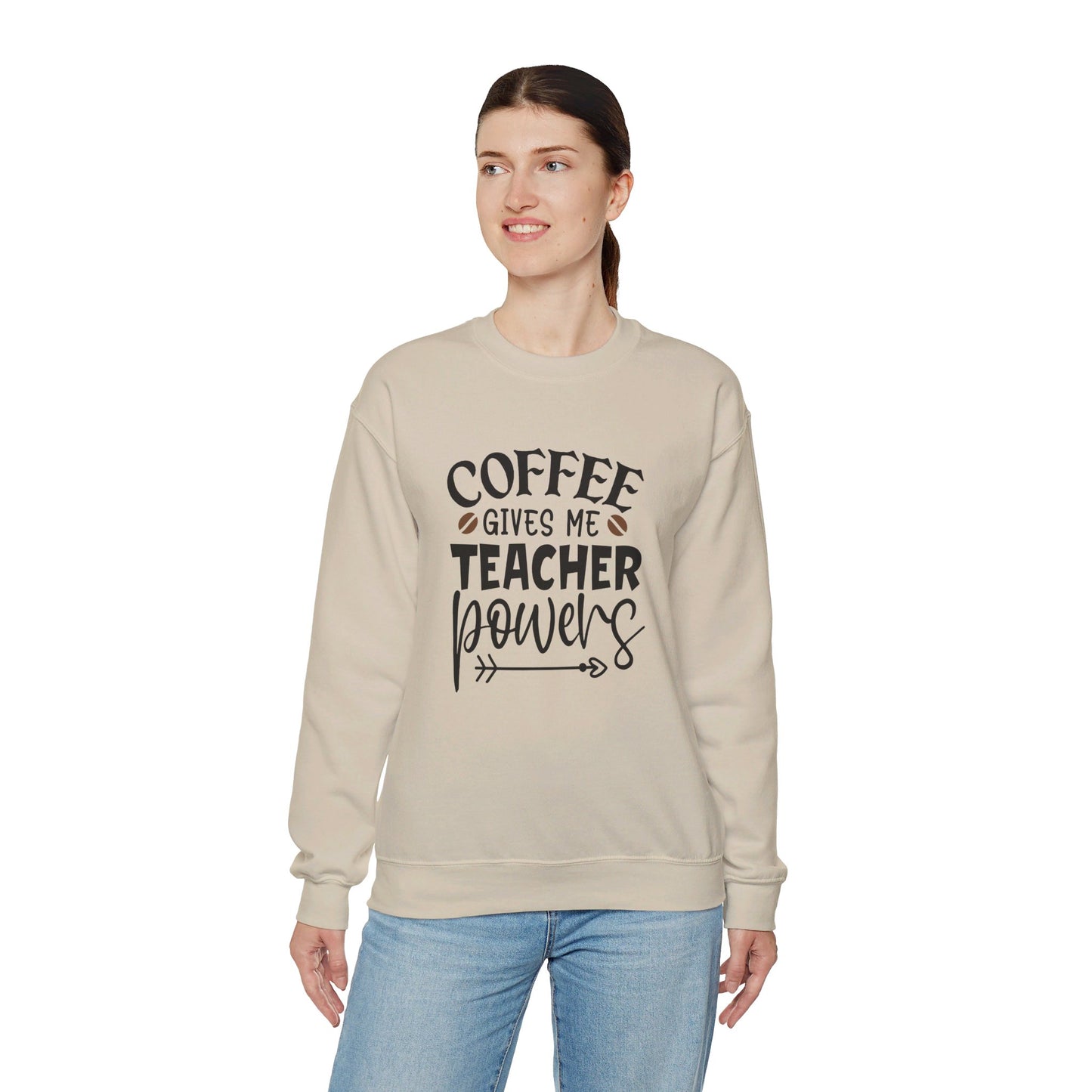 Coffee Gives Me Teacher Power - Sweatshirt