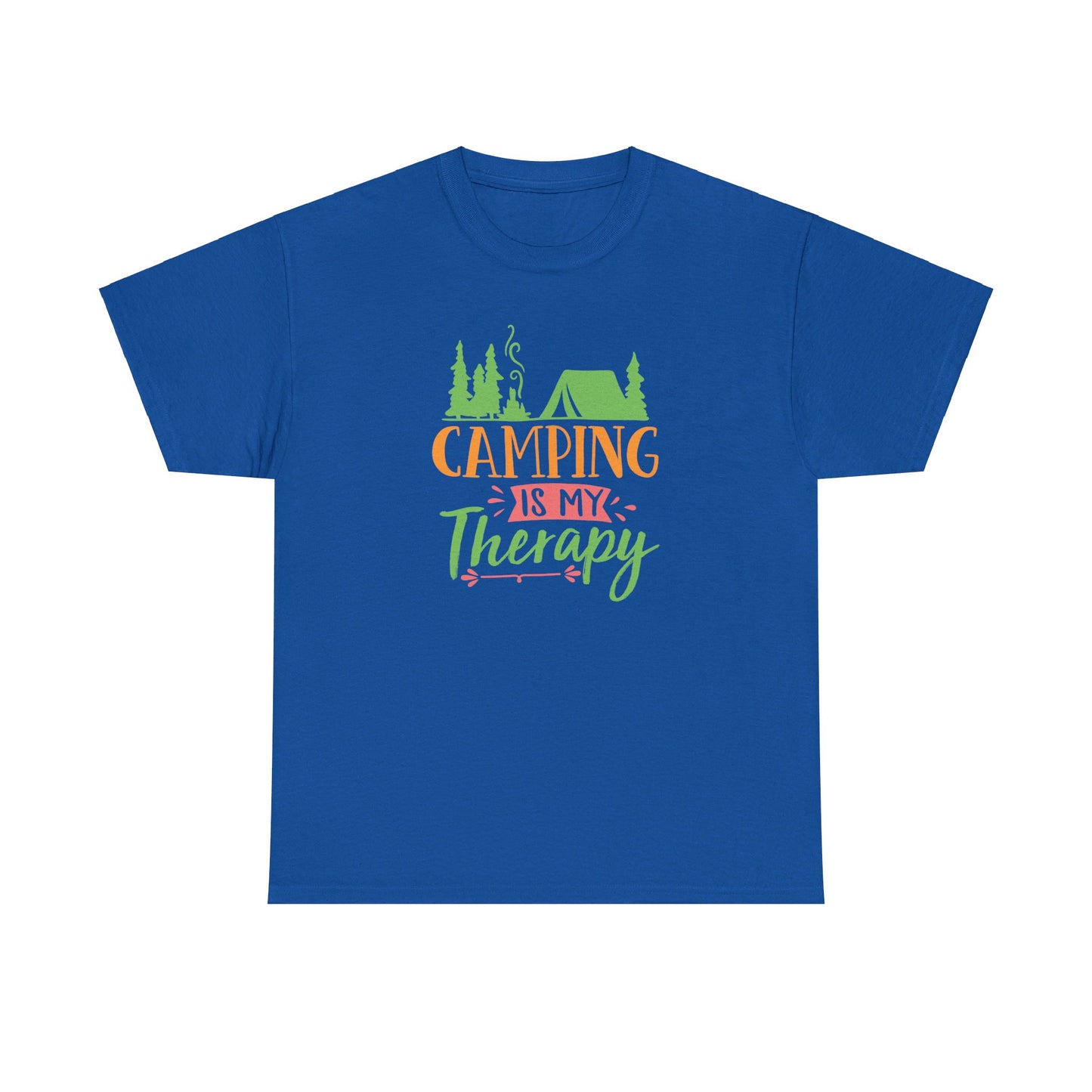 Camping Is My Therapy - T-Shirt