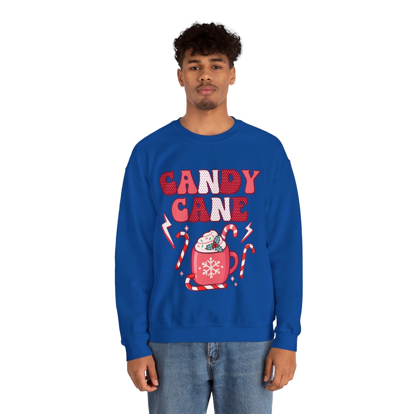 Candy Cane - Crewneck Sweatshirt
