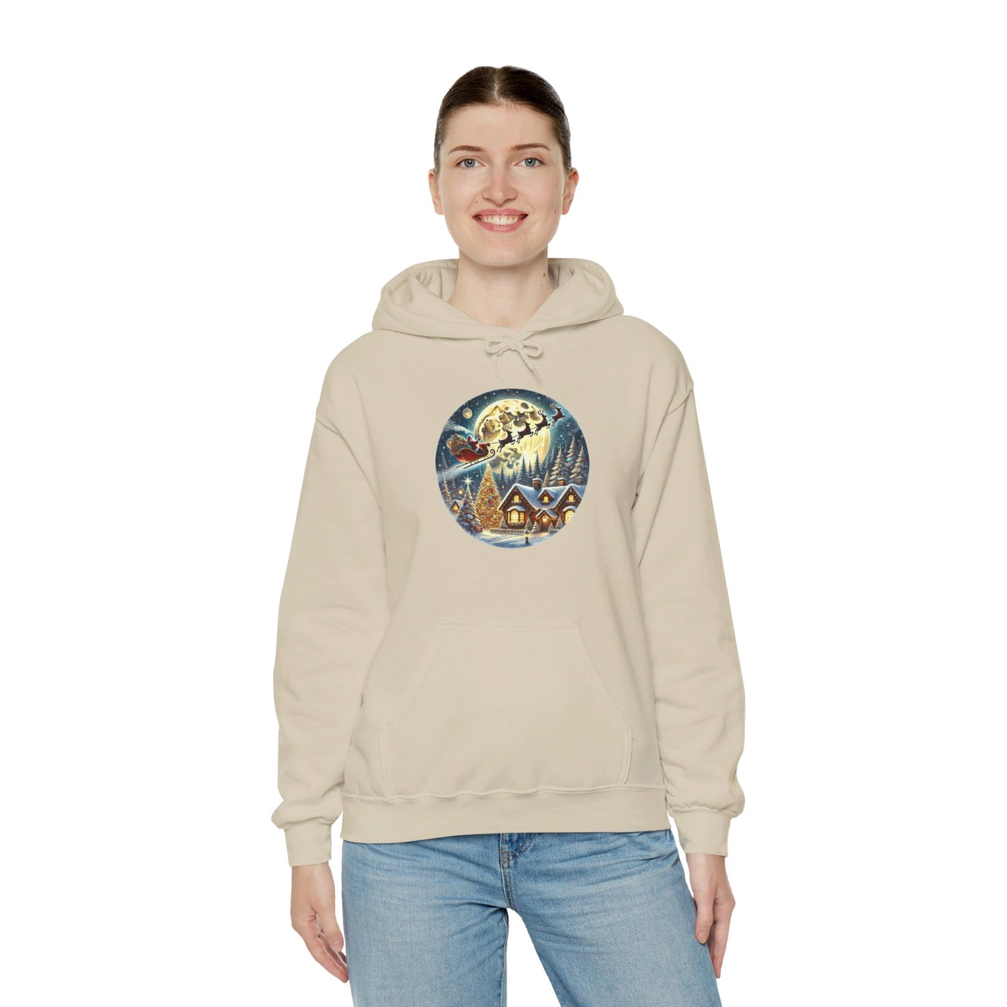 Santa's Midnight Journey - Hooded Sweatshirt