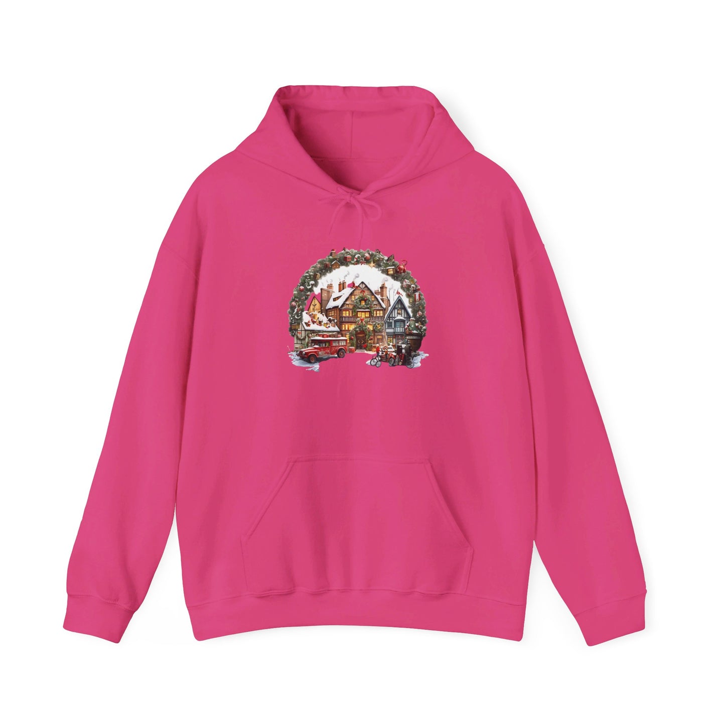 Christmas Village Bliss - Hooded Sweatshirt