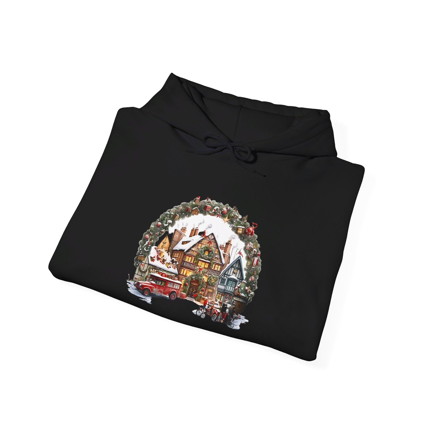 Christmas Village Bliss - Hooded Sweatshirt
