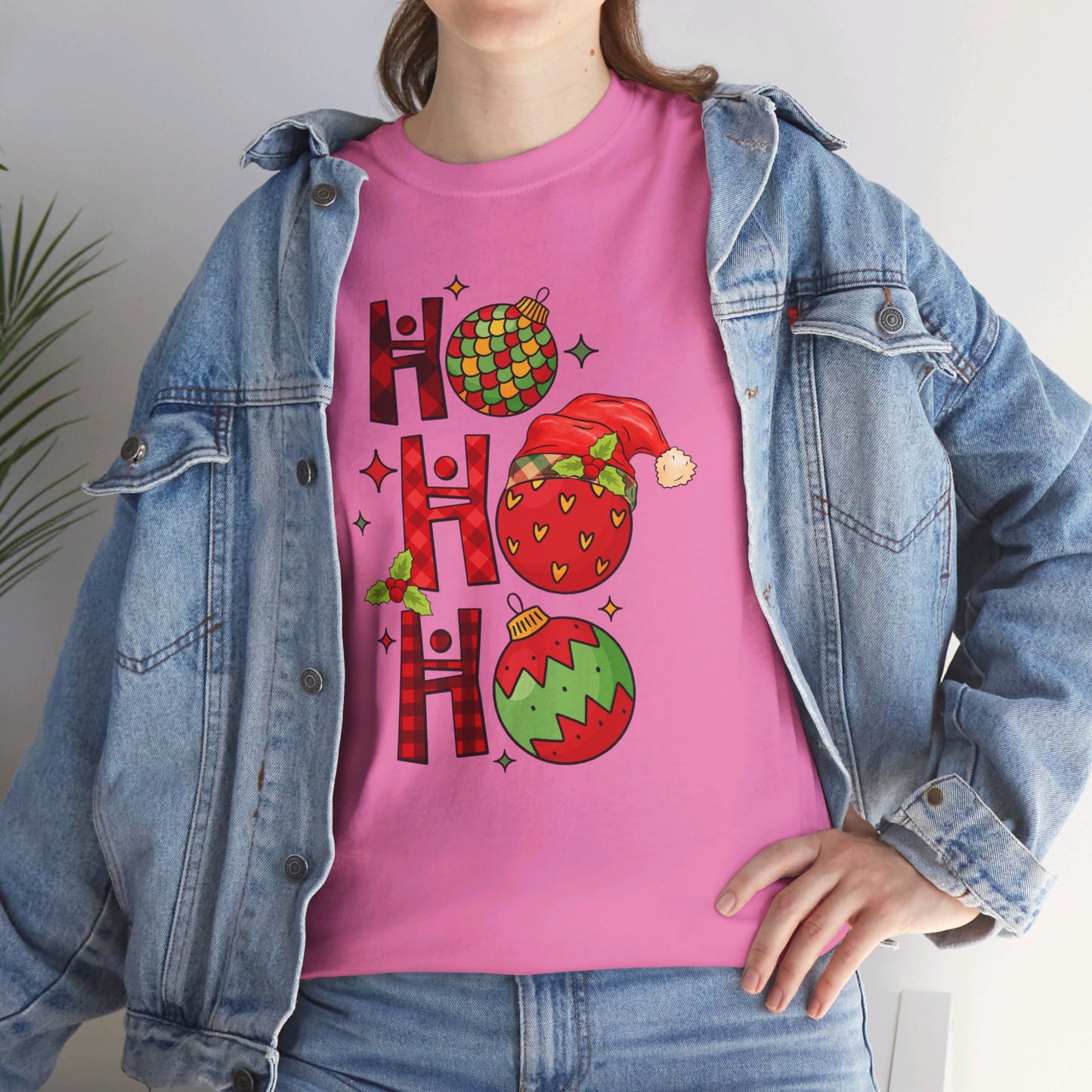HO HO HO, Christmas Cheer - T-Shirt