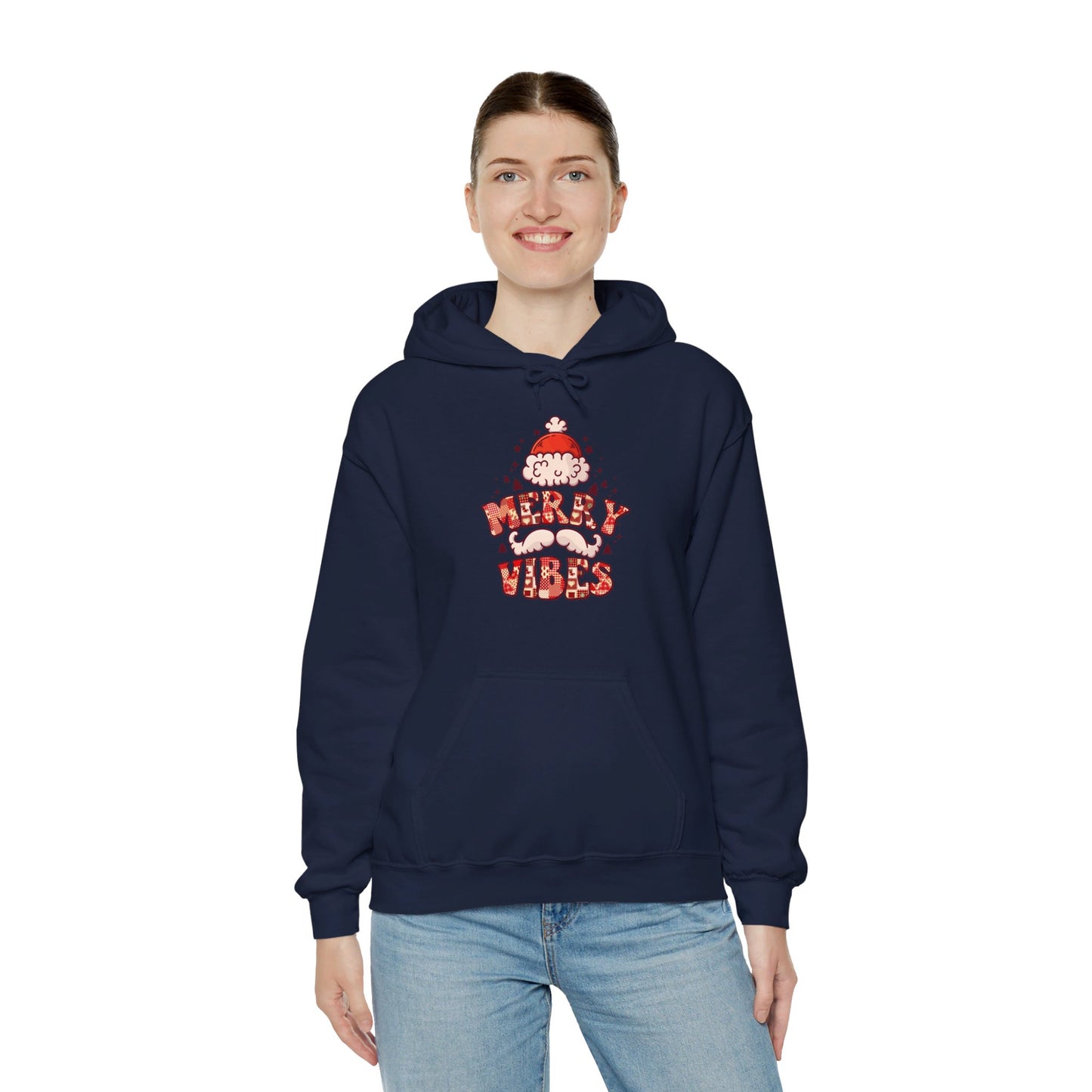 Merry Vibes - Hooded Sweatshirt