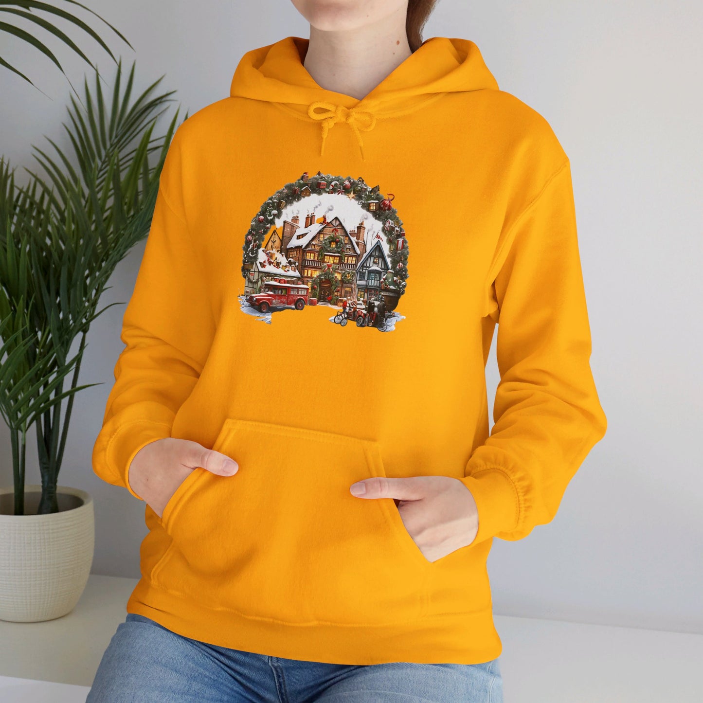 Christmas Village Bliss - Hooded Sweatshirt