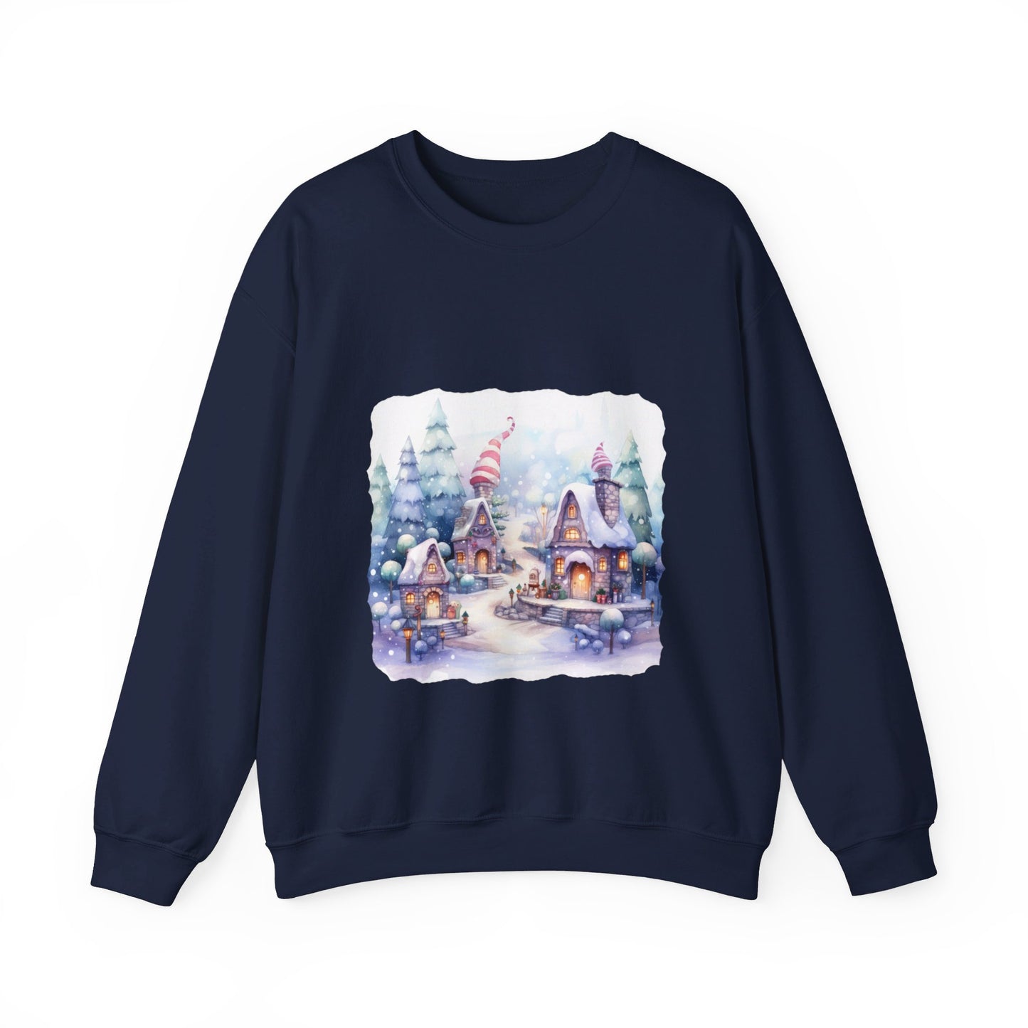 Snowy Christmas Village 4 - Sweatshirt