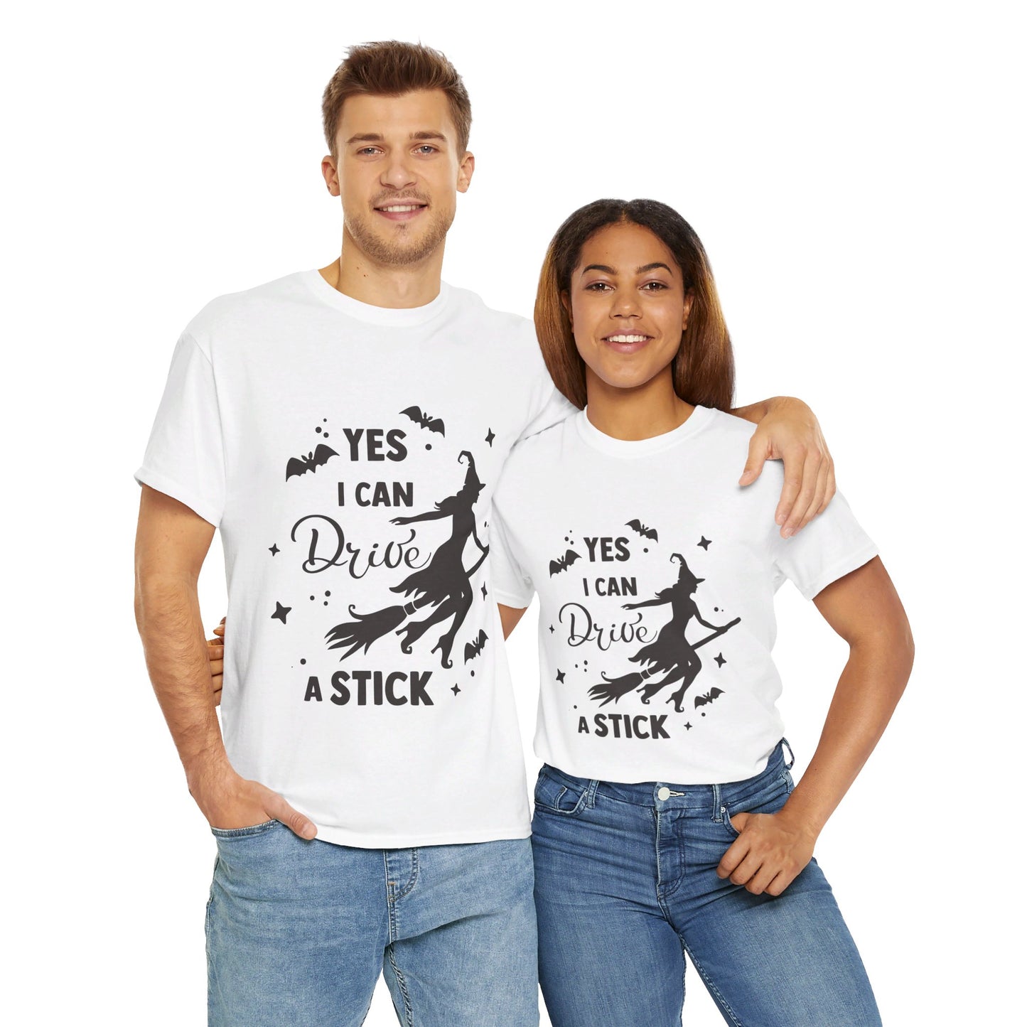 Yes I can drive a stick - T-Shirt