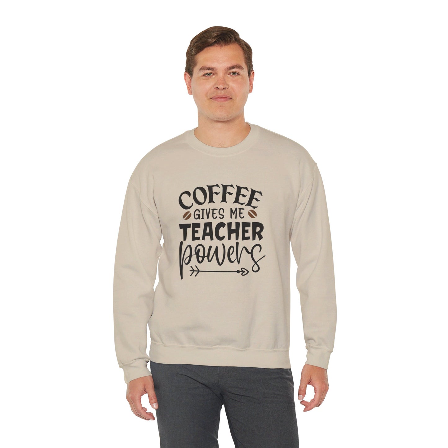 Coffee Gives Me Teacher Power - Sweatshirt