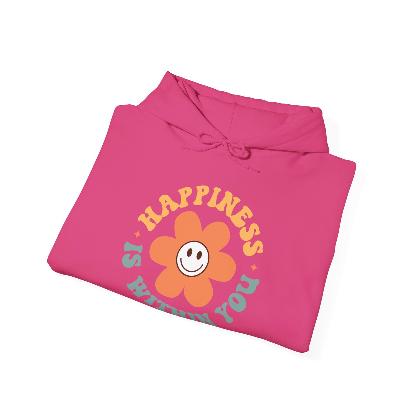 Retro Positive Quotes 23 - Hooded Sweatshirt
