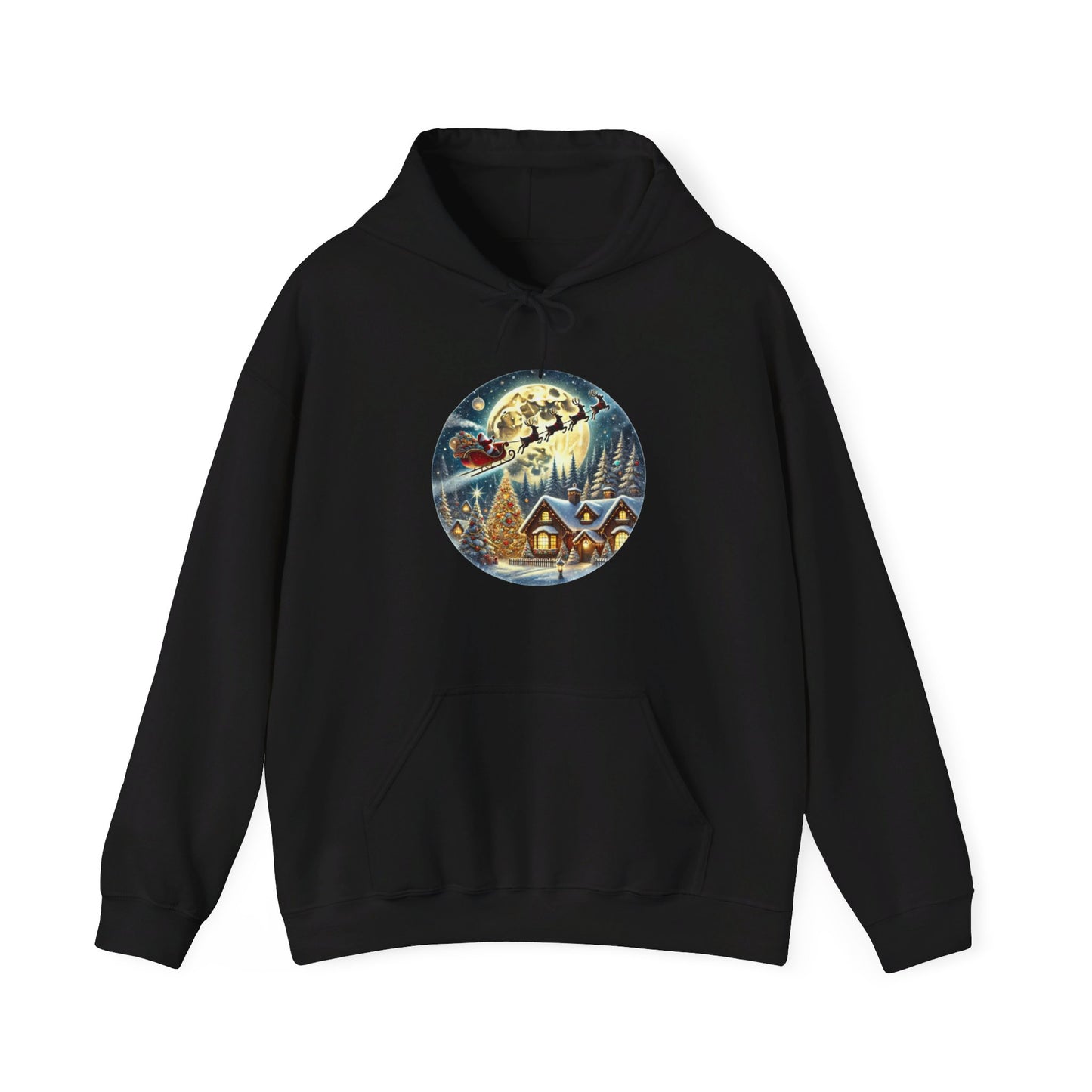 Santa's Midnight Journey - Hooded Sweatshirt
