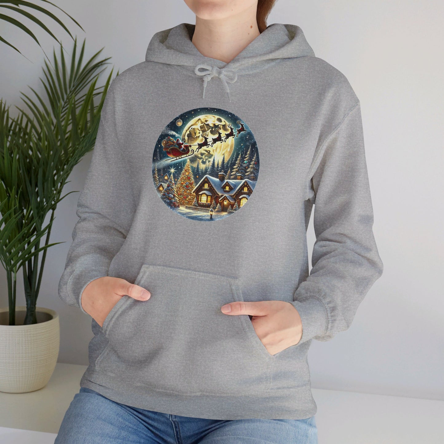 Santa's Midnight Journey - Hooded Sweatshirt