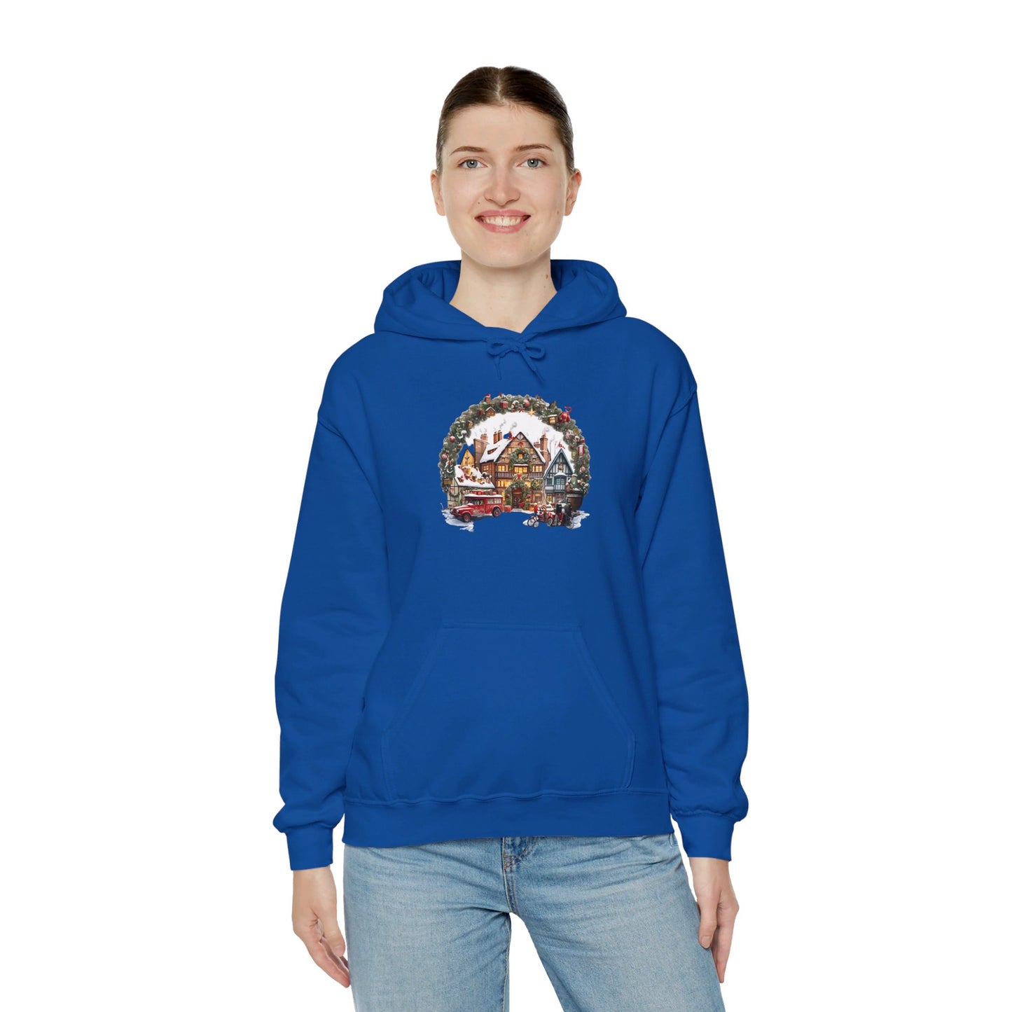 Christmas Village Bliss - Hooded Sweatshirt