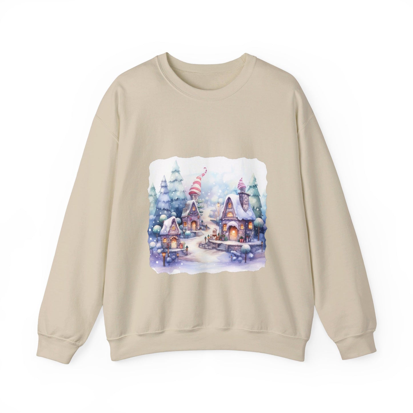 Snowy Christmas Village 4 - Sweatshirt