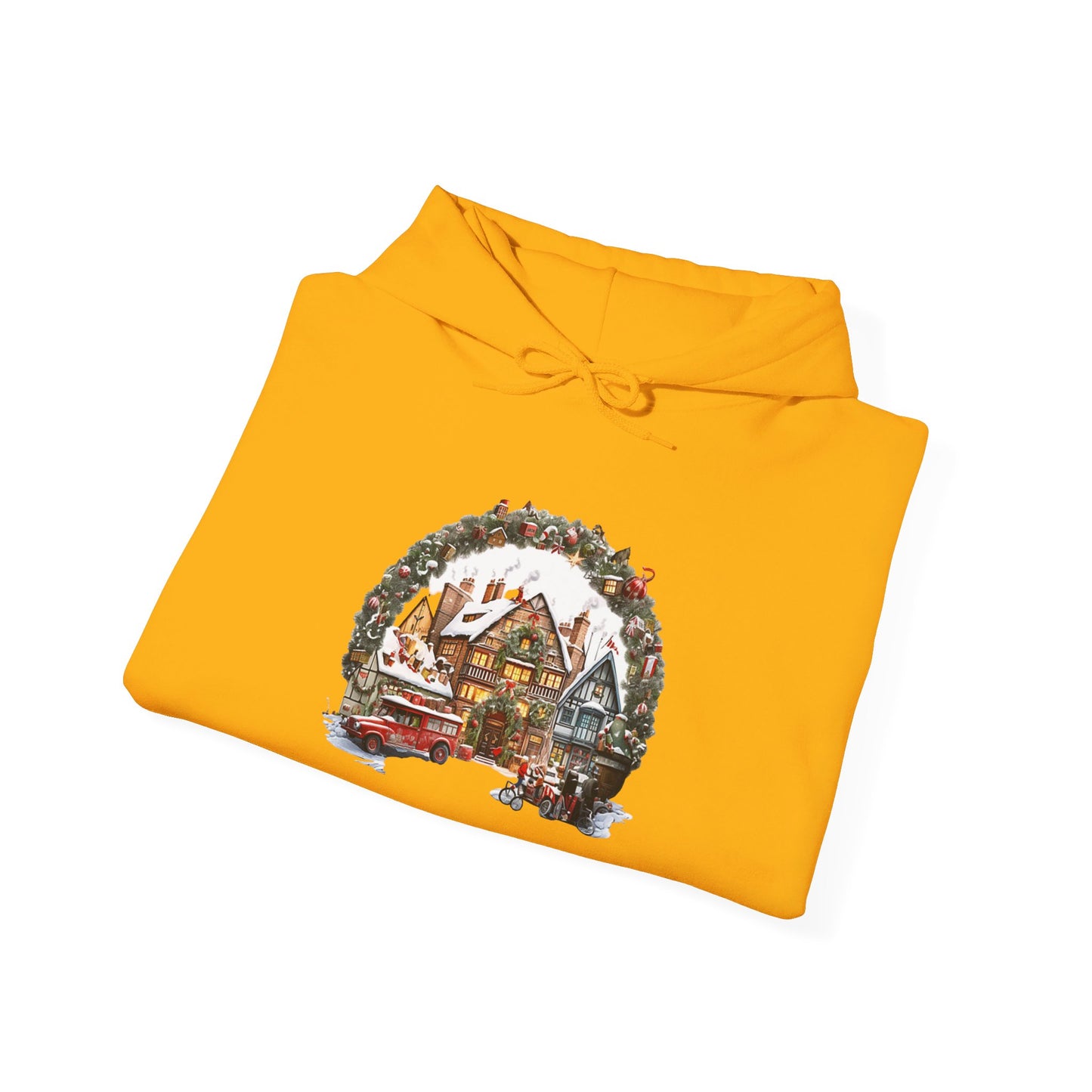 Christmas Village Bliss - Hooded Sweatshirt