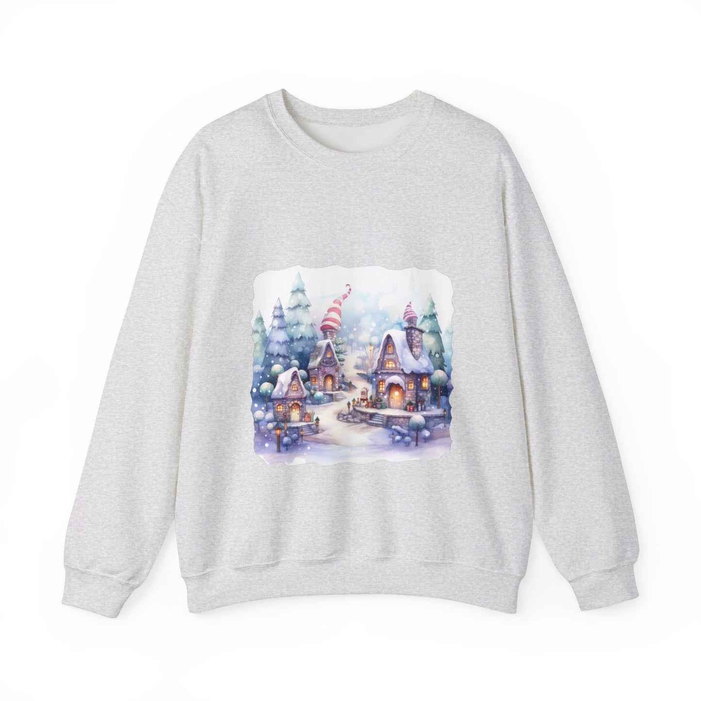 Snowy Christmas Village 4 - Sweatshirt