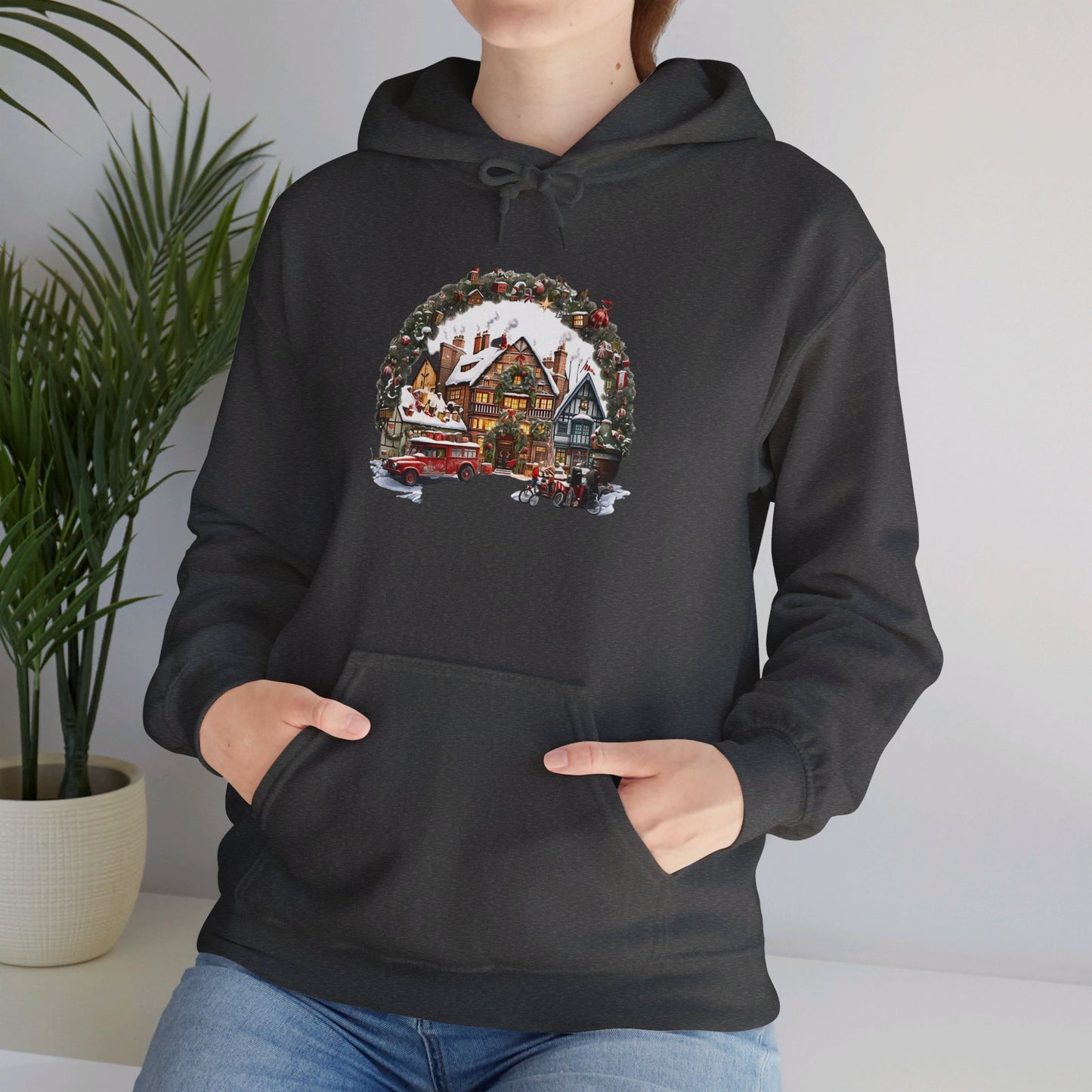 Christmas Village Bliss - Hooded Sweatshirt