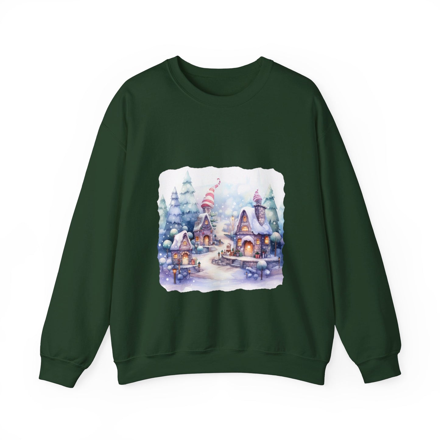 Snowy Christmas Village 4 - Sweatshirt