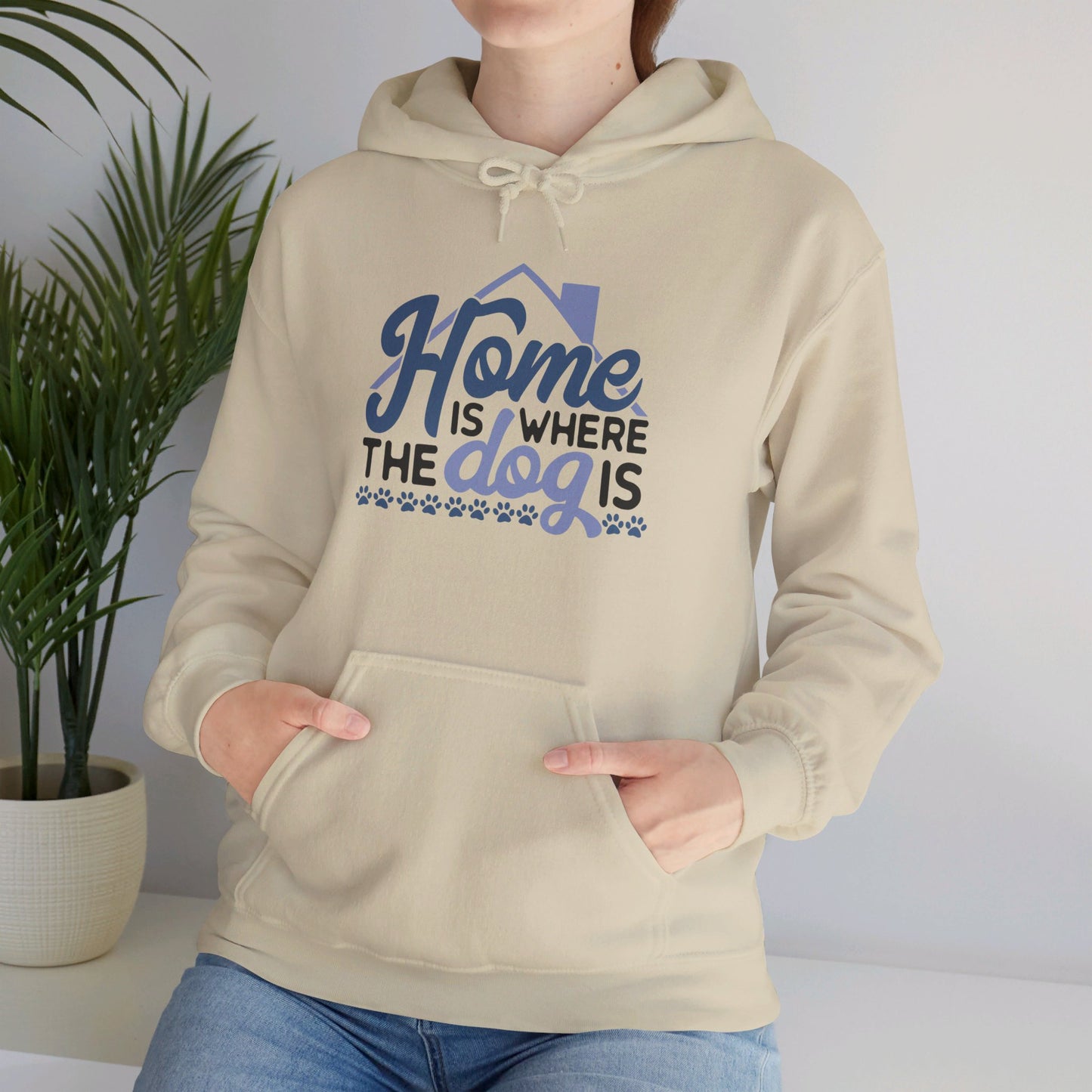 Home Is Where The Dogs Roam - Hooded Sweatshirt