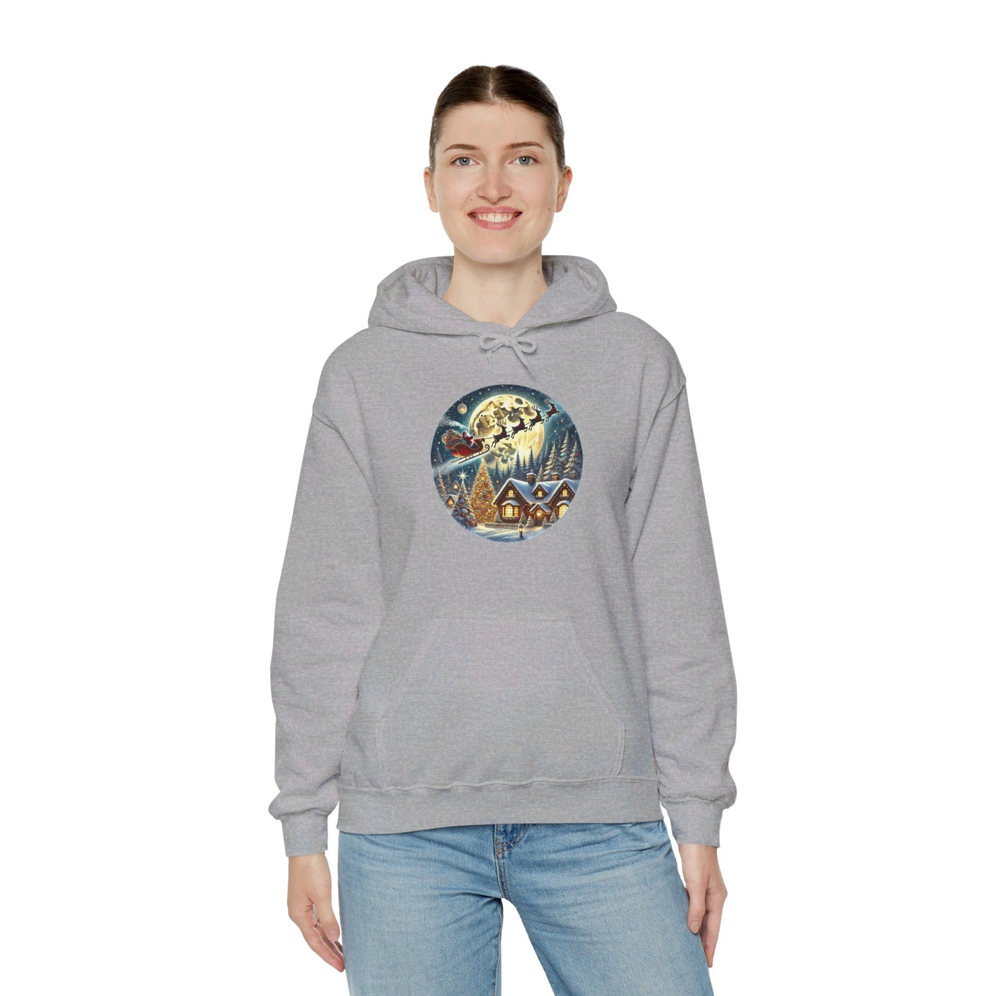 Santa's Midnight Journey - Hooded Sweatshirt
