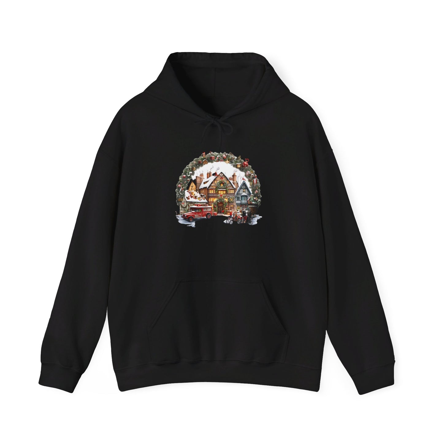 Christmas Village Bliss - Hooded Sweatshirt