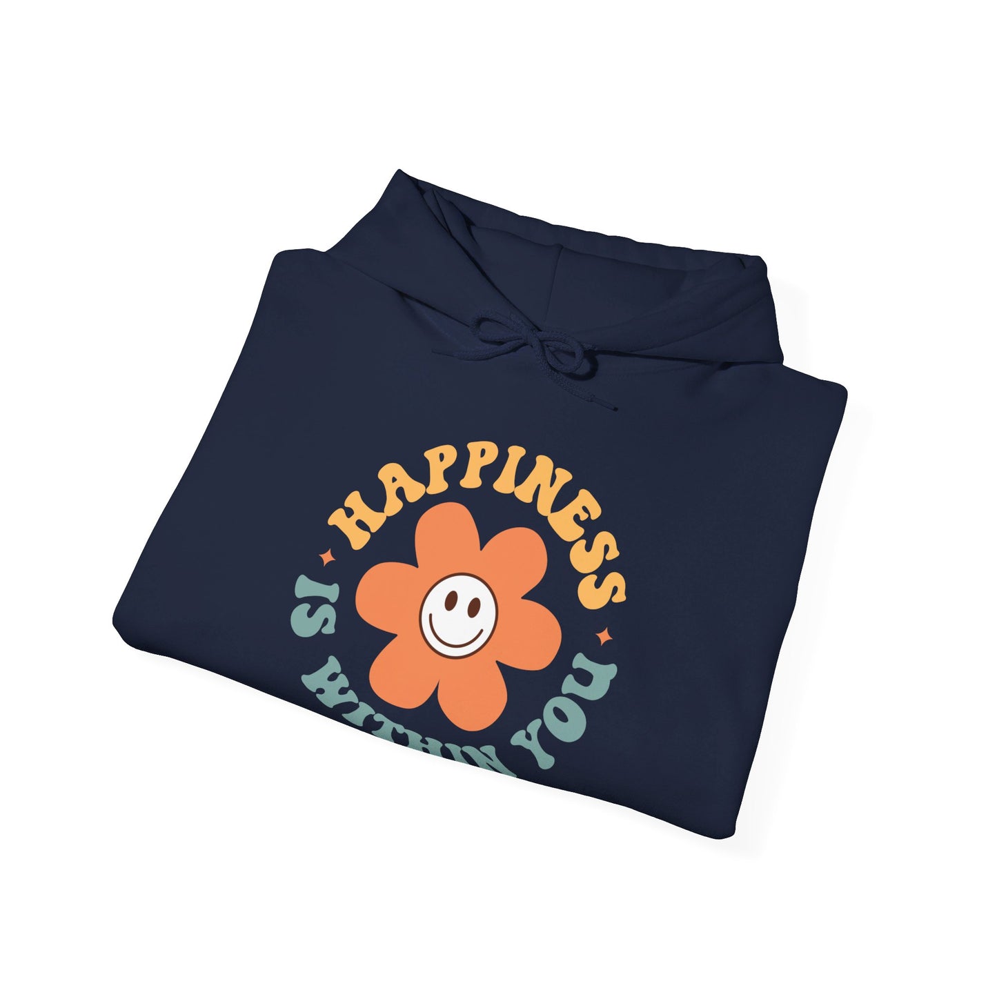 Retro Positive Quotes 23 - Hooded Sweatshirt