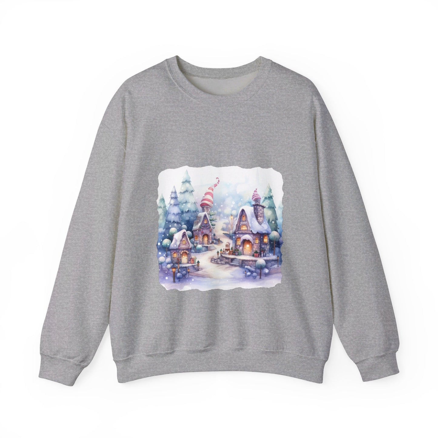 Snowy Christmas Village 4 - Sweatshirt