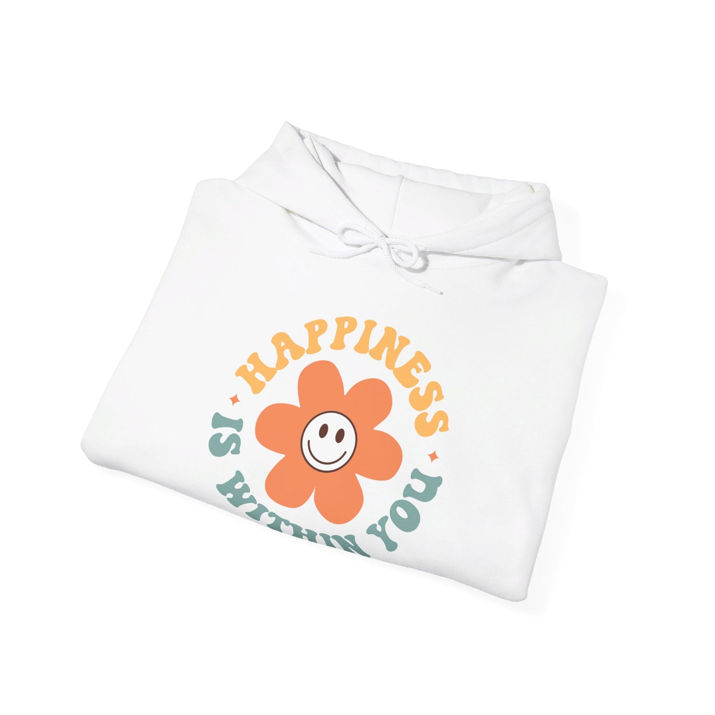 Retro Positive Quotes 23 - Hooded Sweatshirt