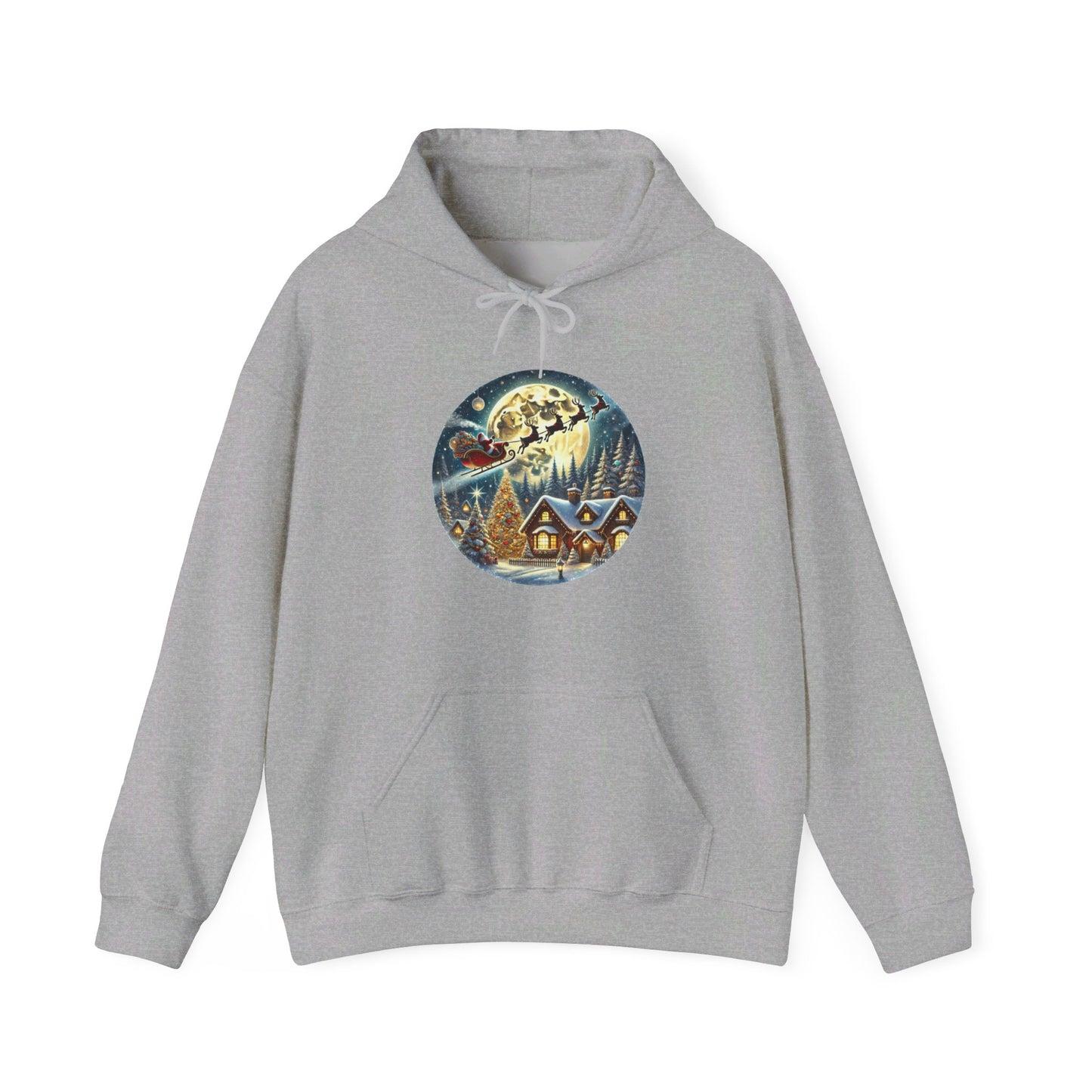 Santa's Midnight Journey - Hooded Sweatshirt