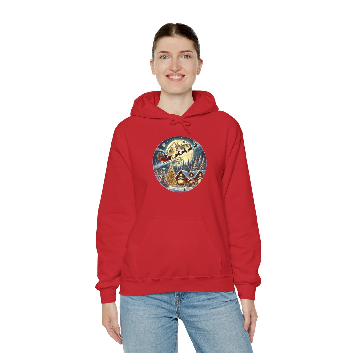 Santa's Midnight Journey - Hooded Sweatshirt
