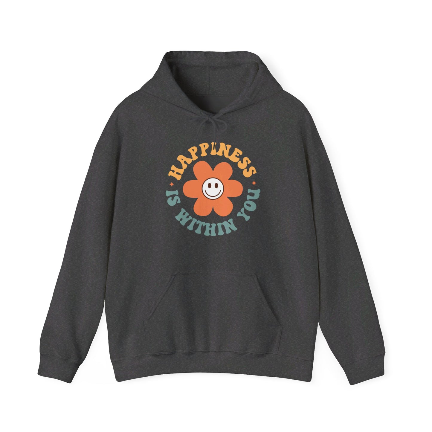 Retro Positive Quotes 23 - Hooded Sweatshirt