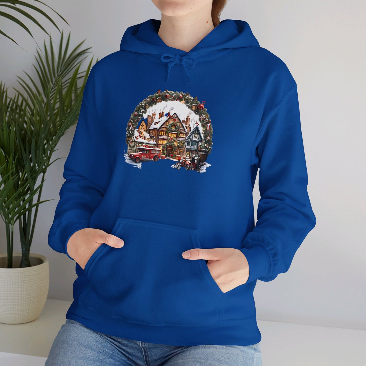 Christmas Village Bliss - Hooded Sweatshirt