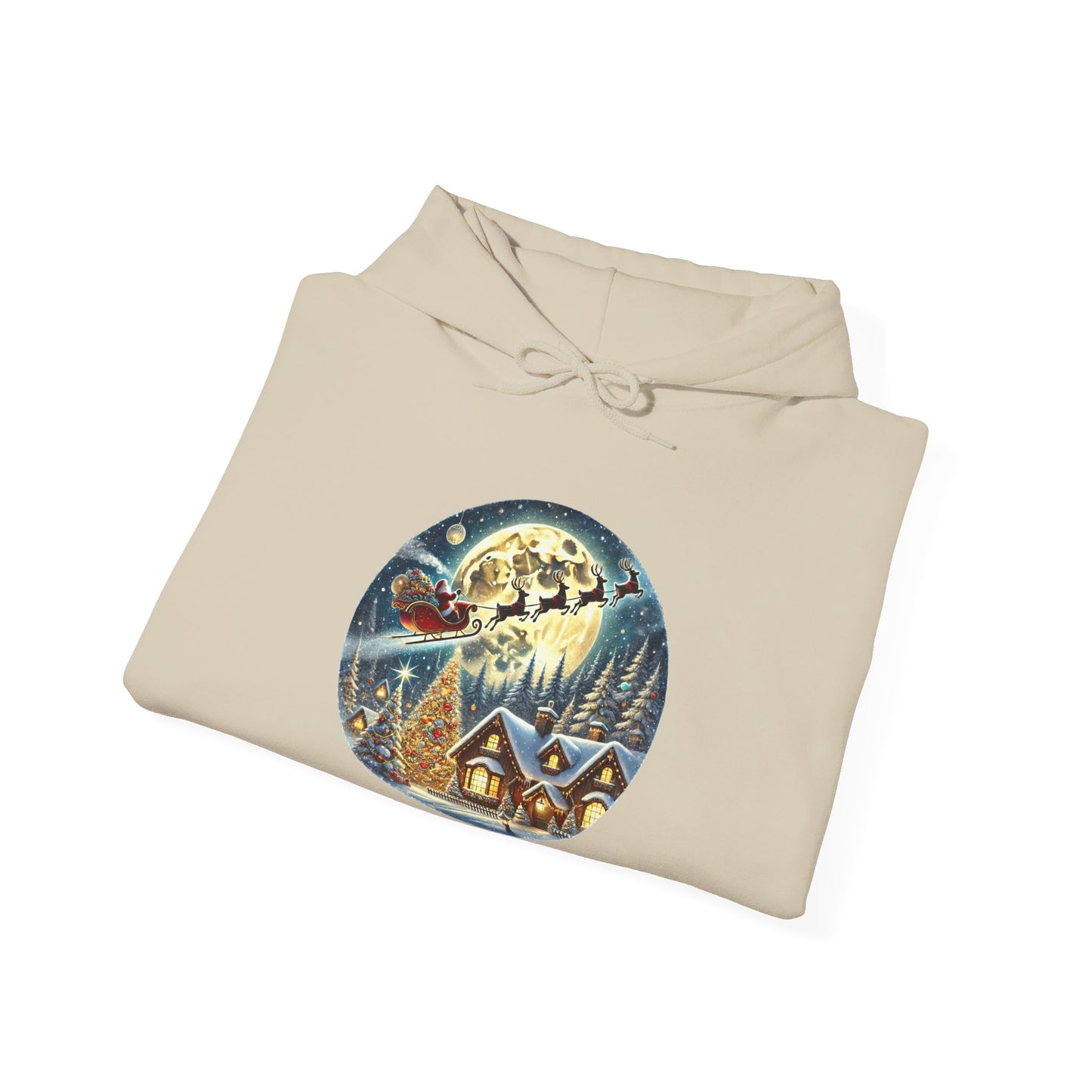 Santa's Midnight Journey - Hooded Sweatshirt