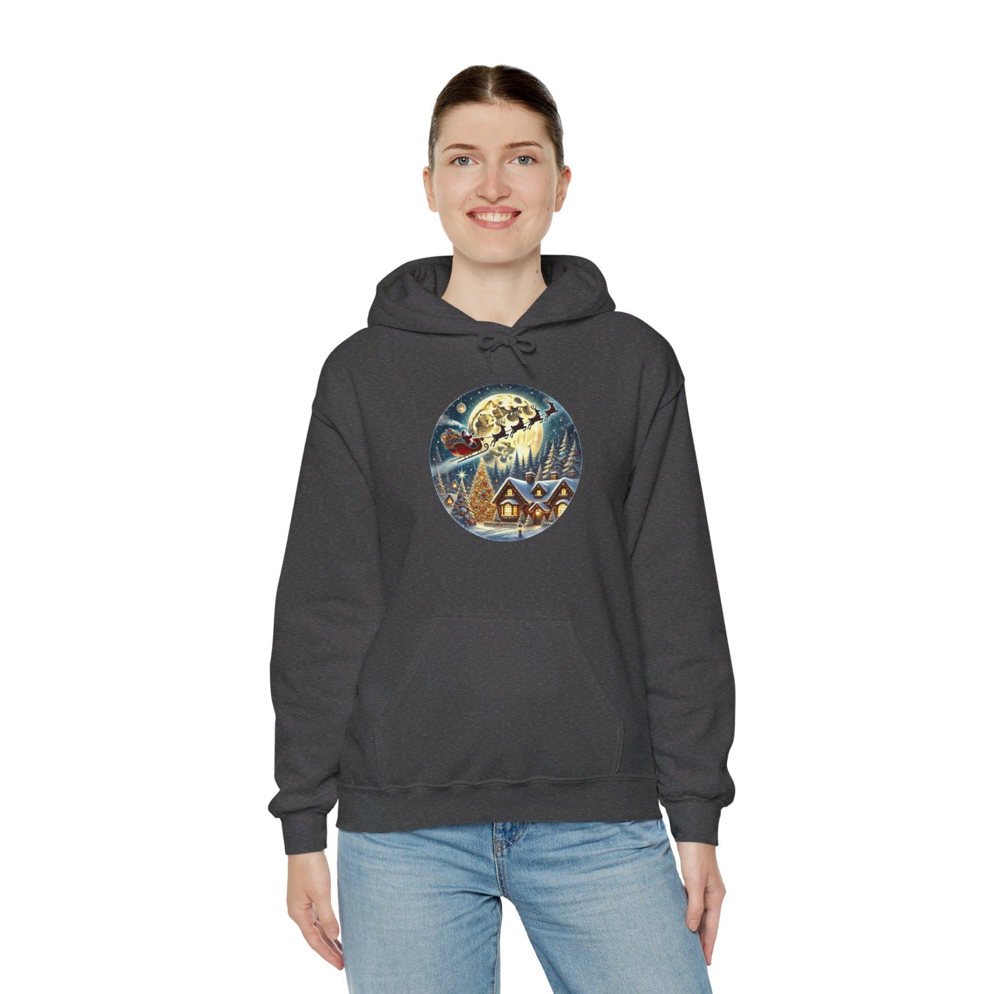 Santa's Midnight Journey - Hooded Sweatshirt