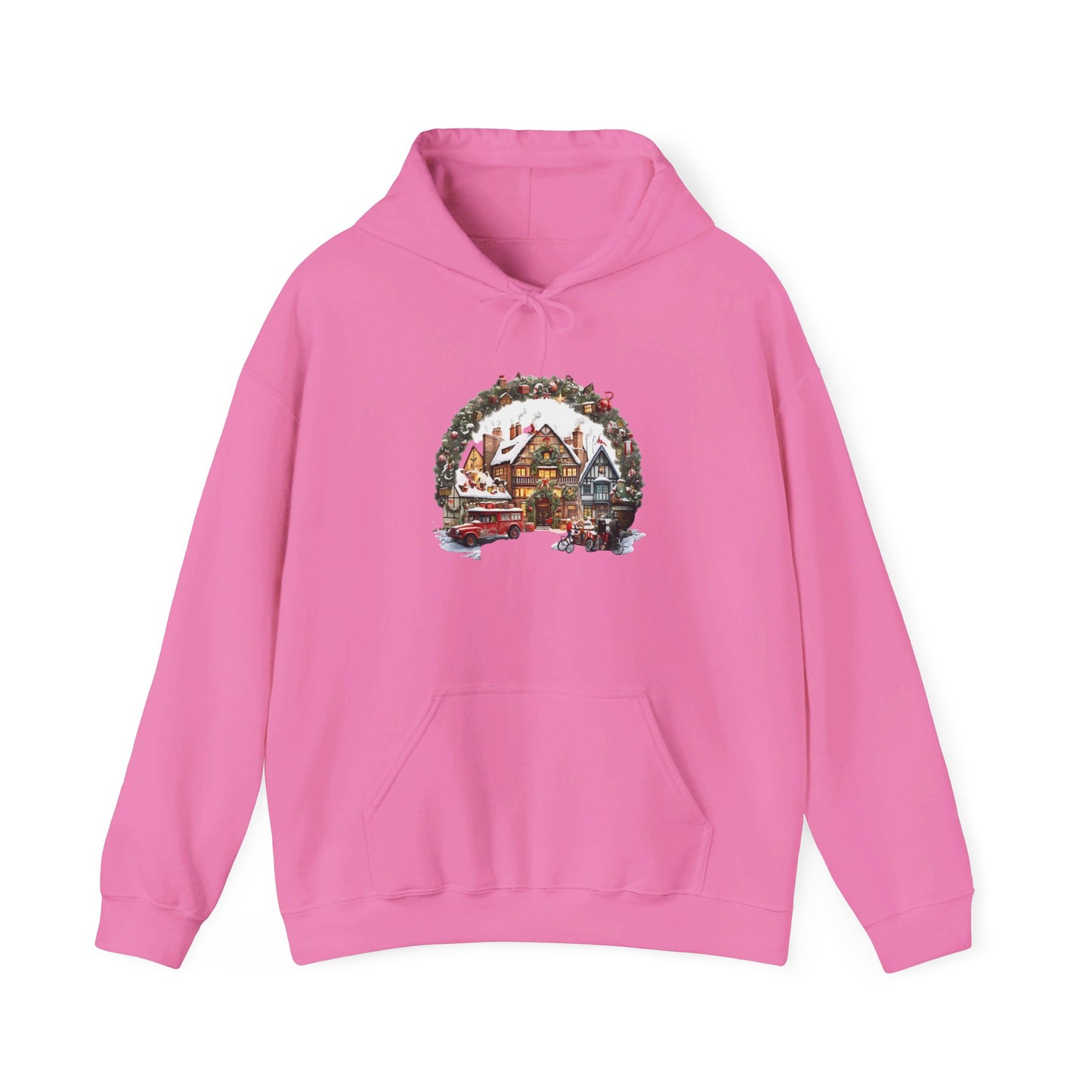 Christmas Village Bliss - Hooded Sweatshirt