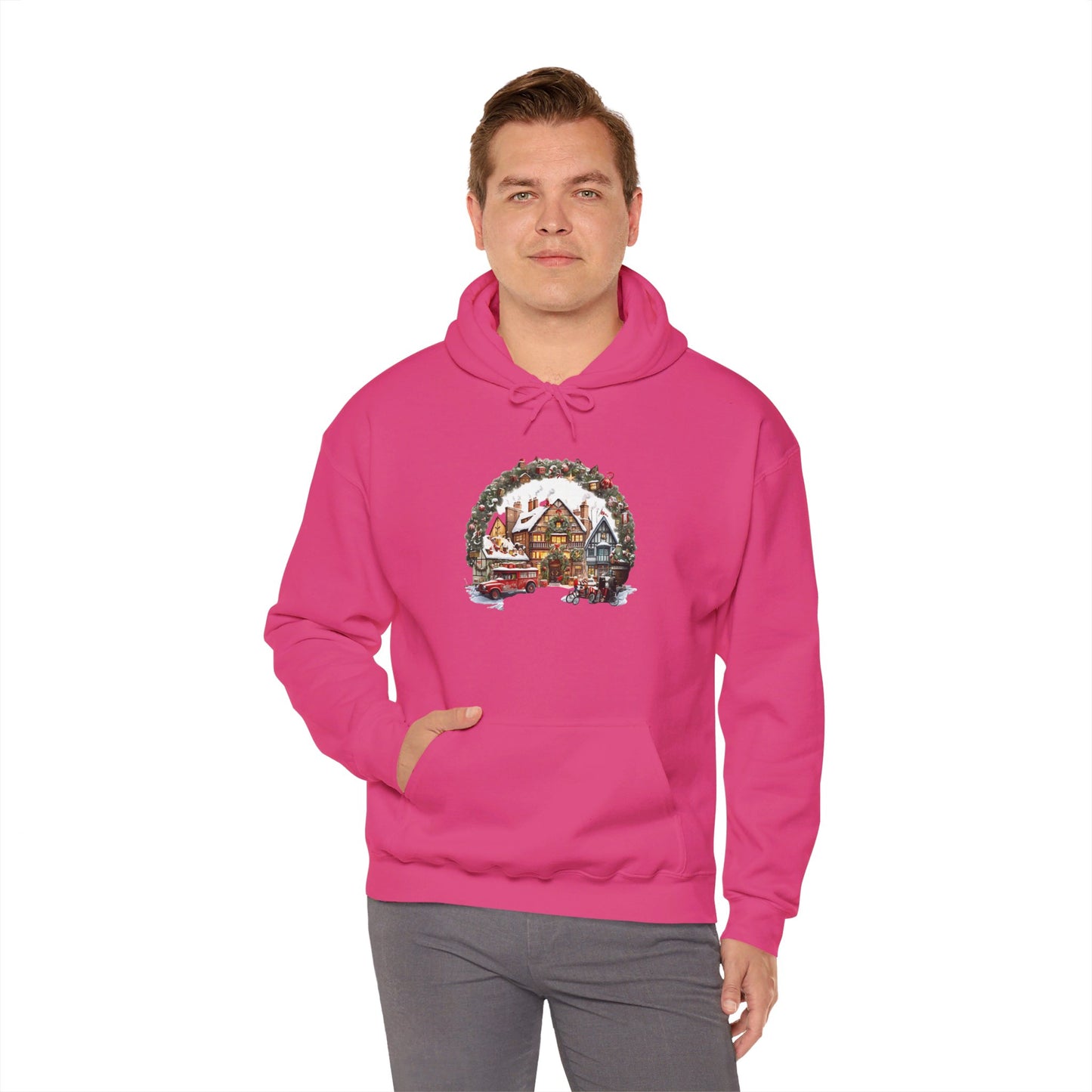 Christmas Village Bliss - Hooded Sweatshirt
