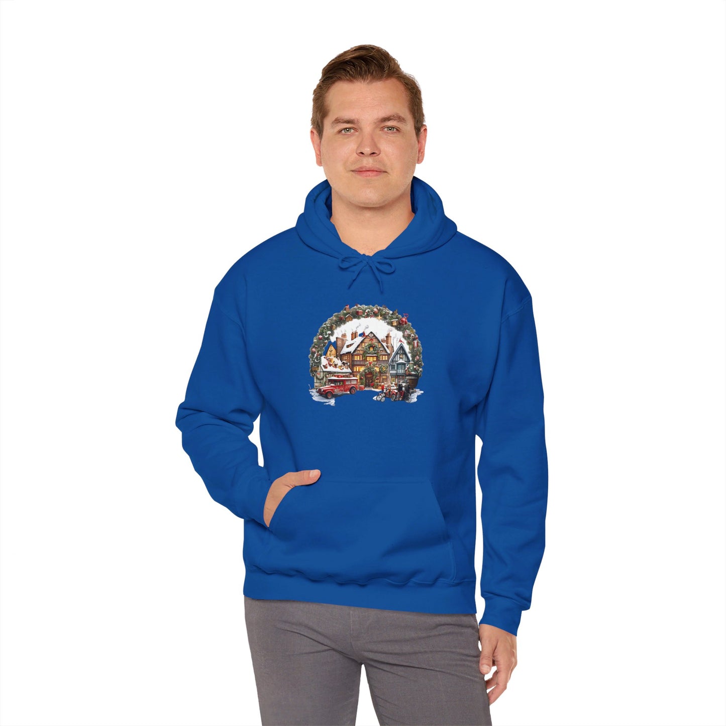 Christmas Village Bliss - Hooded Sweatshirt