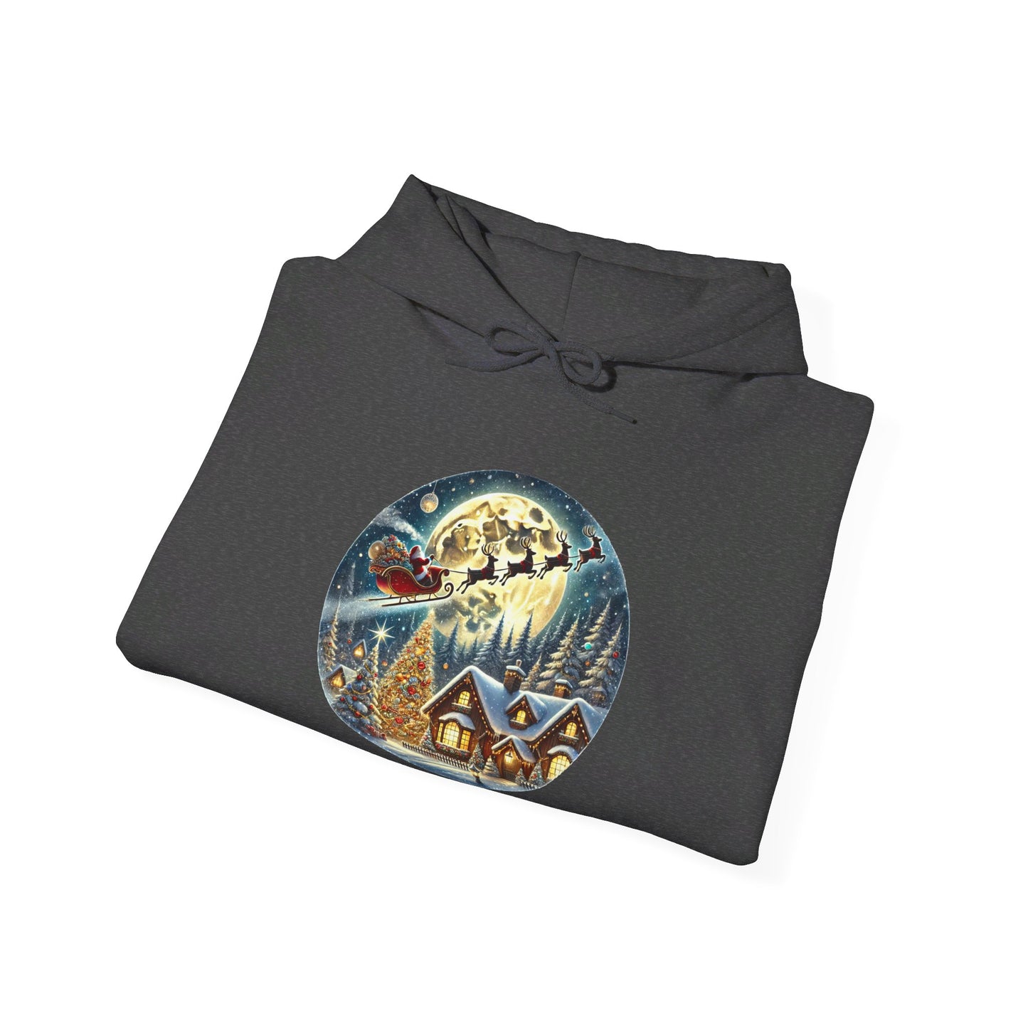 Santa's Midnight Journey - Hooded Sweatshirt
