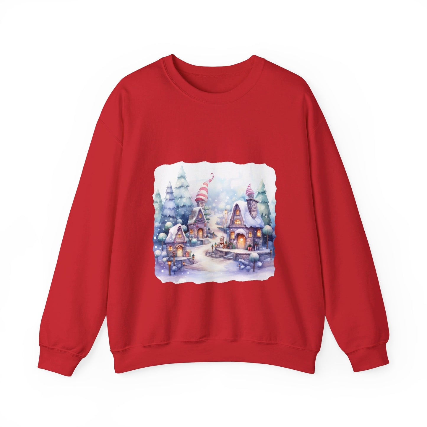Snowy Christmas Village 4 - Sweatshirt