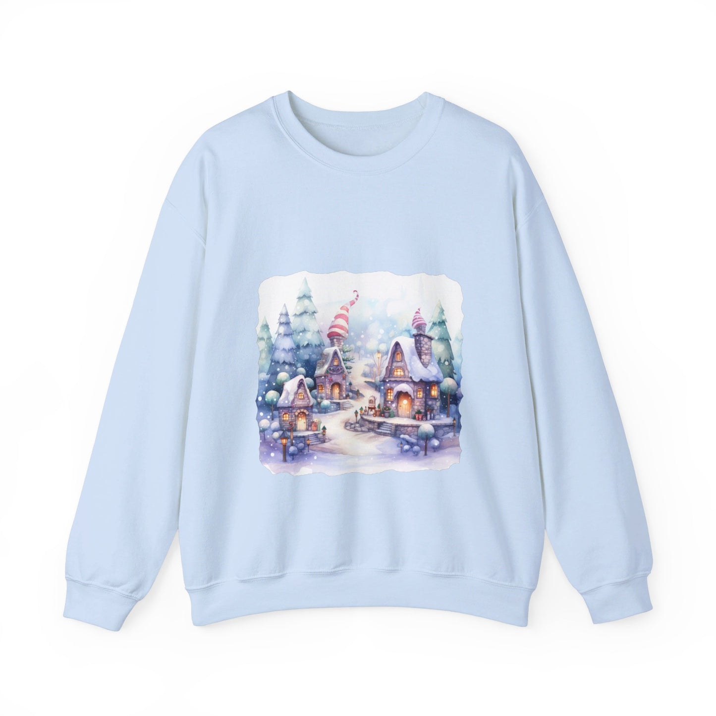 Snowy Christmas Village 4 - Sweatshirt