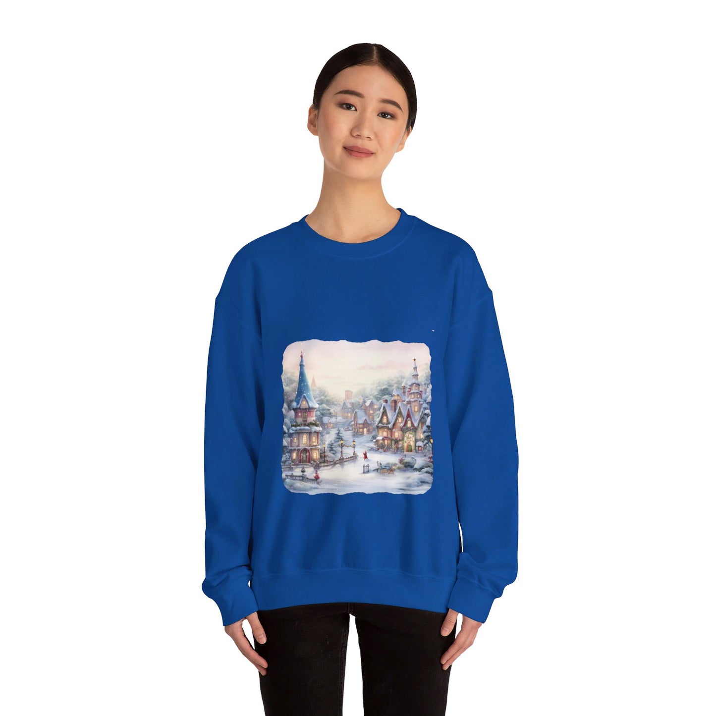 Snowy Christmas Village 2 - Sweatshirt